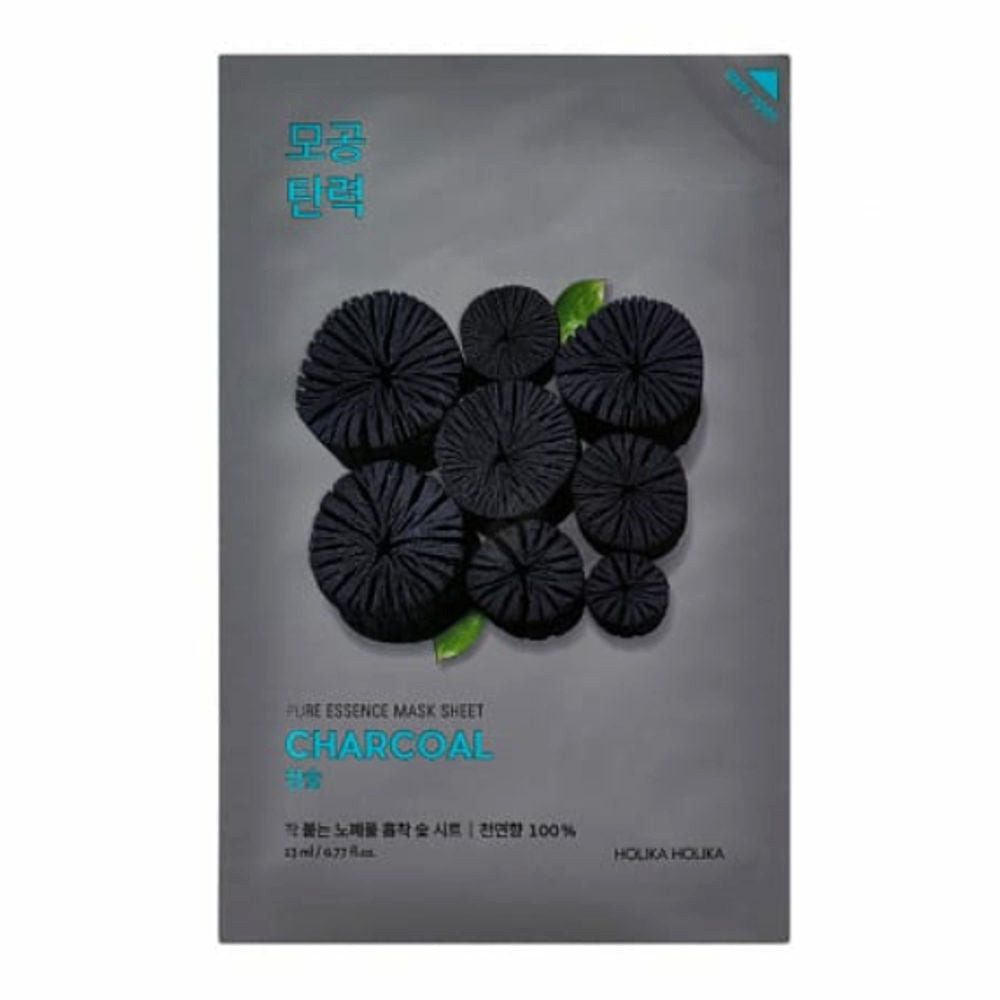 Holika Holika Gesichtsmaske Holika Holika, Pure Essence Mask Sheet – Charcoal – 23 ml