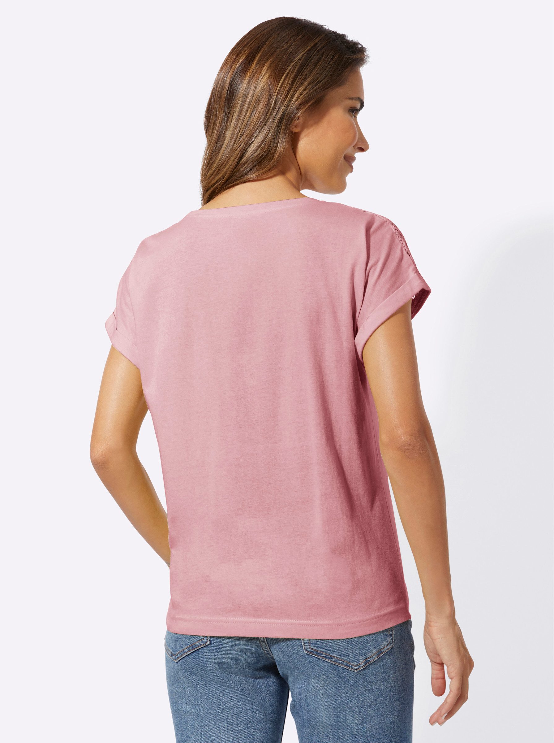 Sieh an! T-Shirt Rundhals-Shirt Extra kurz günstig online kaufen