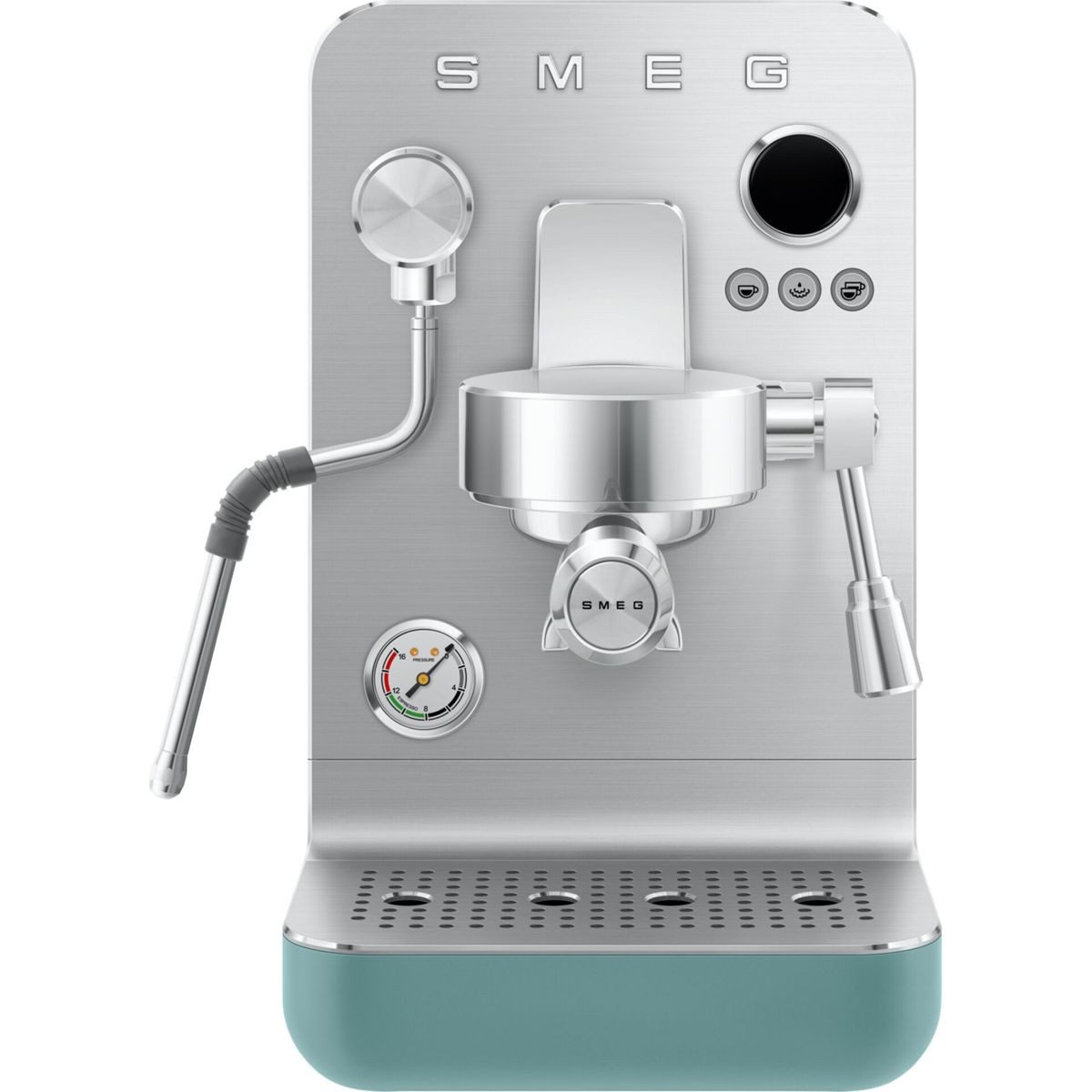 Smeg Siebträgermaschine EMC02EGMEU emerald Espressomaschine