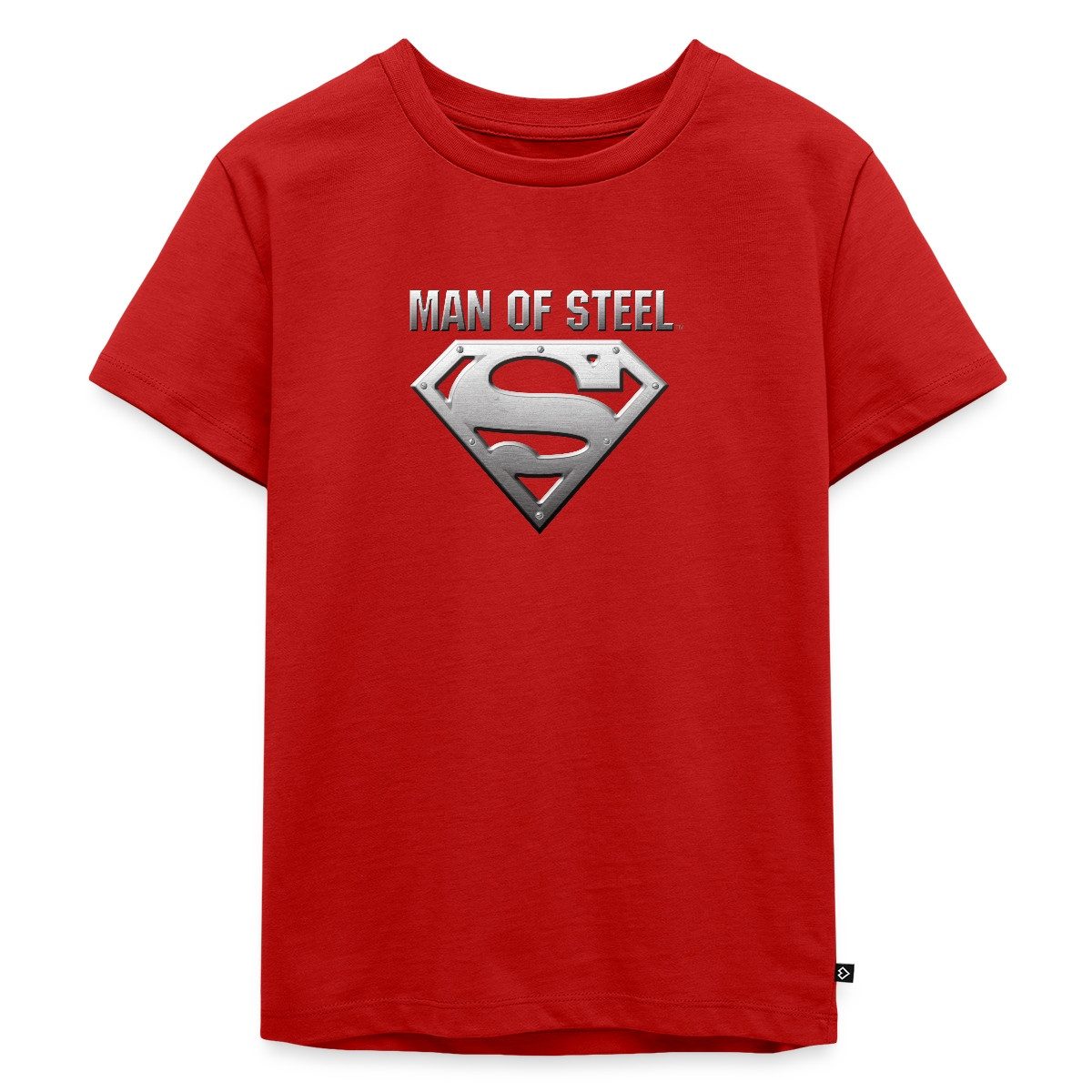 T-Shirt DC Comics Superman Logo Man Of Steel Kinder Premium T-Shirt