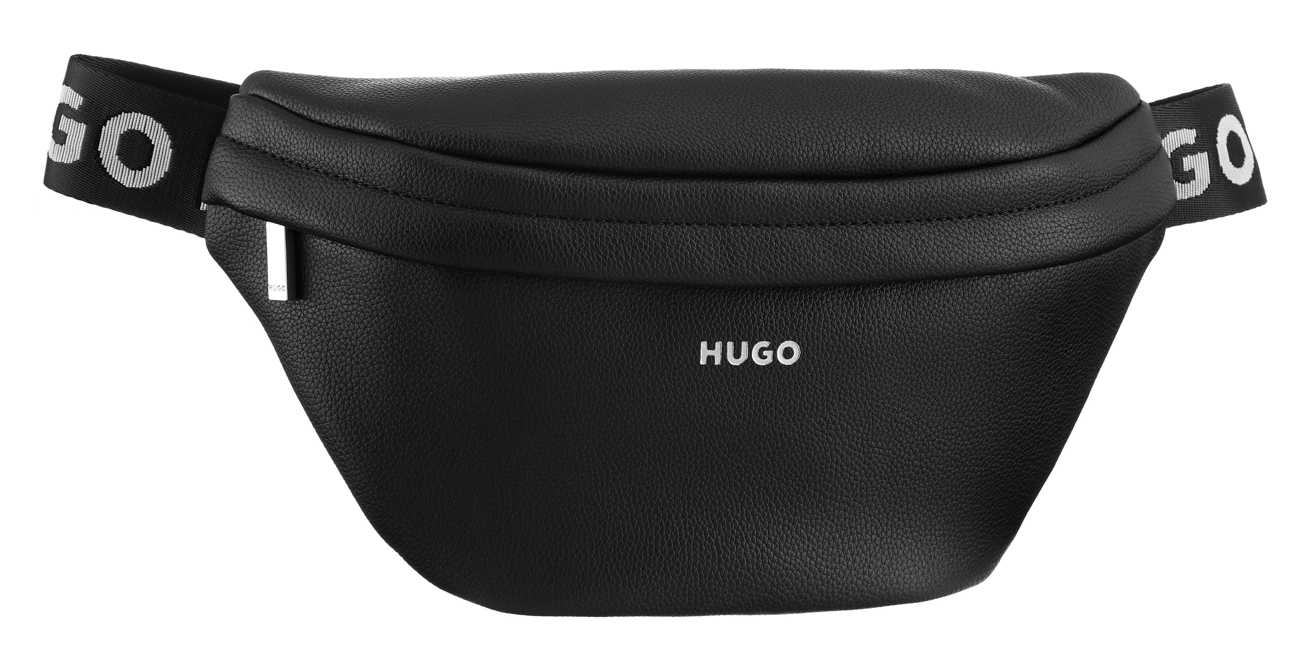 HUGO Bauchtasche Bel SM Bumbag W.L., in dezentem Stil schwarz