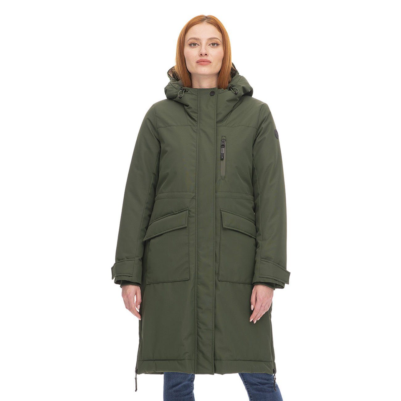 Refutura Ragwear Damen Ragwear Olive Jacket Winterjacke