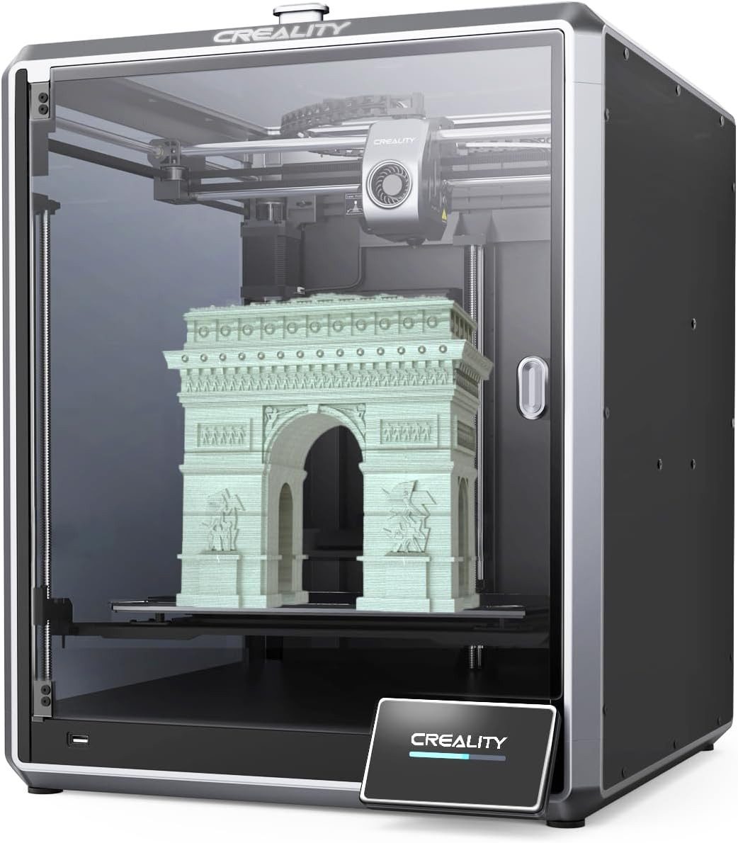 Creality 3D-Drucker K1 Max 3D Printer, mit AI Kamera, AI LiDAR, 600 mm/s Druckgeschwindigkeit