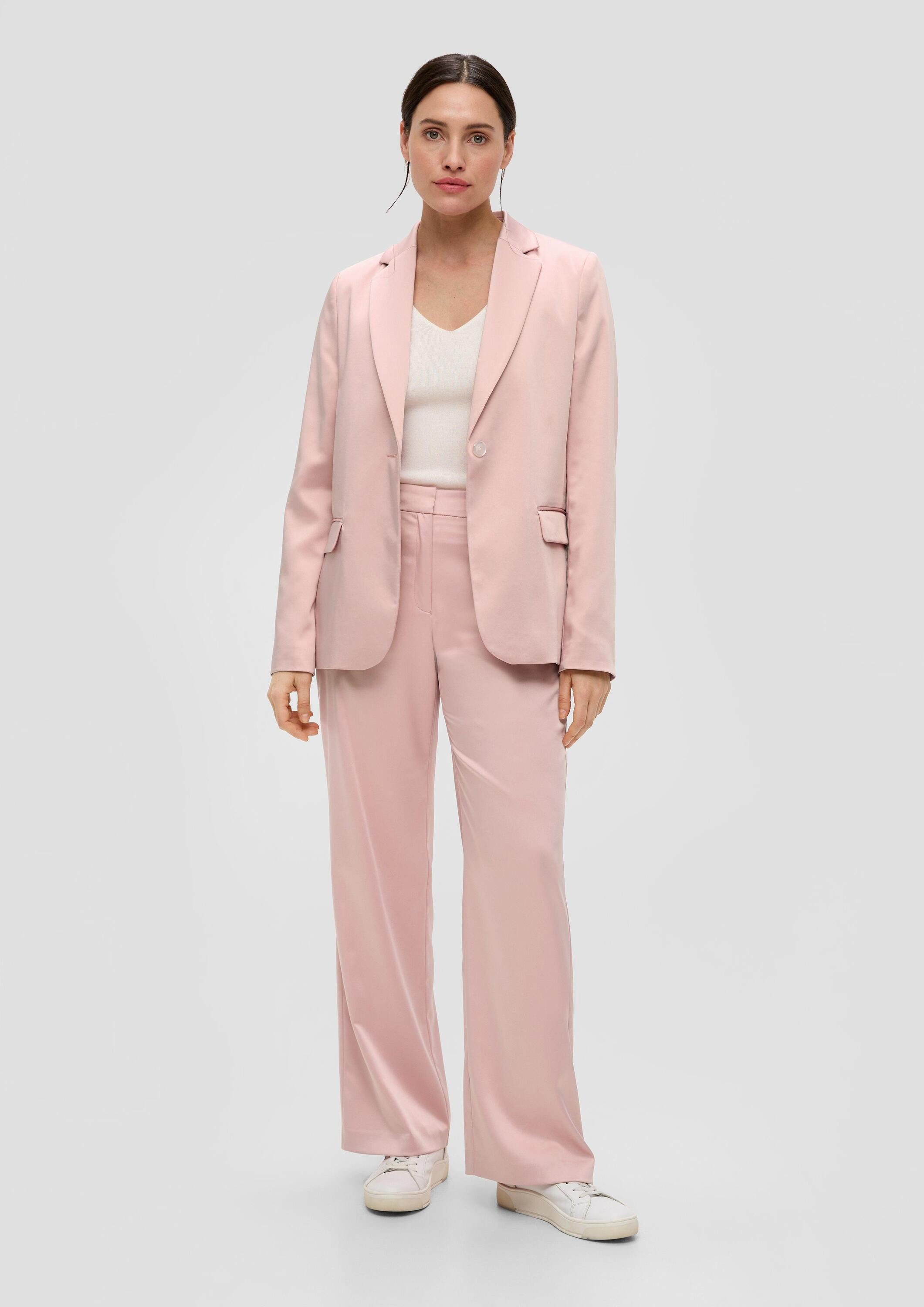 s.Oliver Chinos Hose Satinhose mit weitem günstig online kaufen