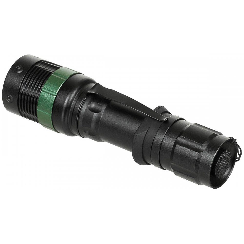 Taschenlampe 26371 FoxOutdoor LED schwarz Tactical - Stablampe -