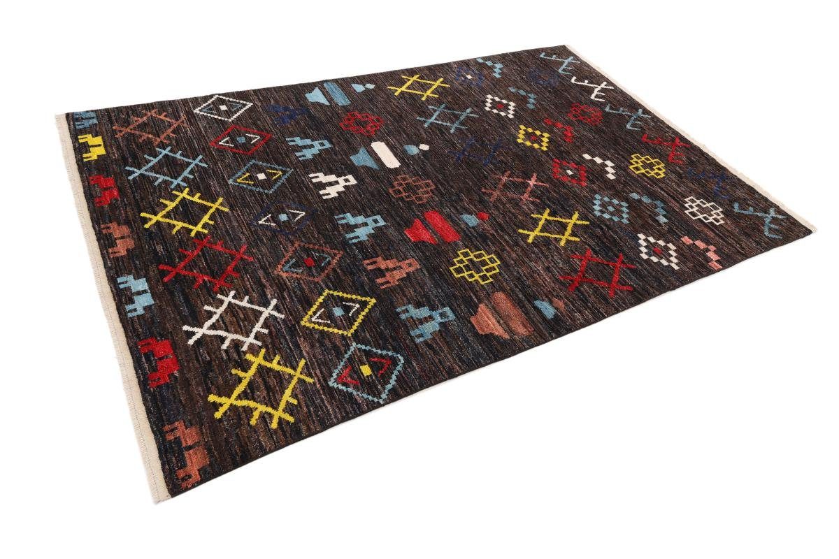 10 Berber Orientteppich Ghashghai rechteckig, 197x300 Handgeknüpfter mm Nain Trading, Orientteppich, Moderner Höhe: