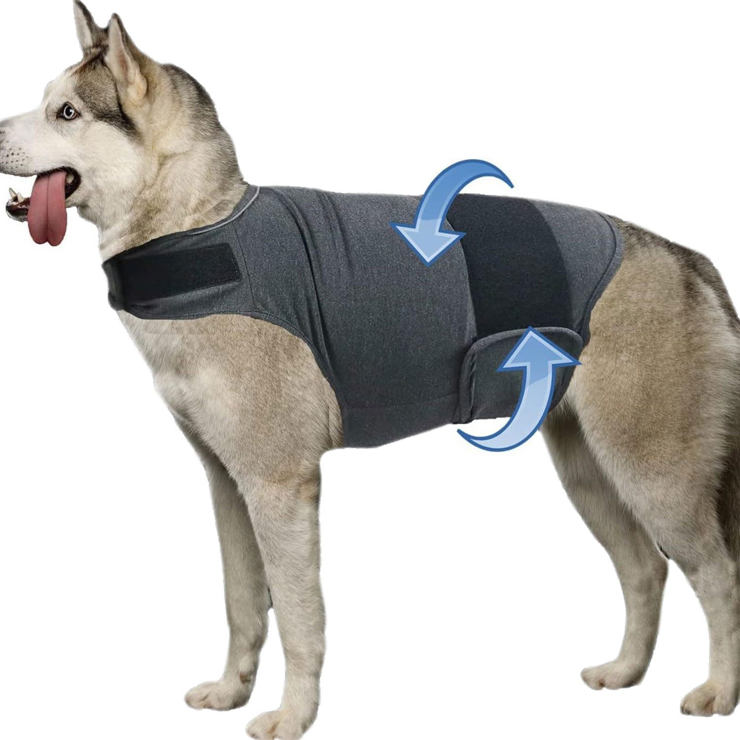 Refttenw Hundekostüm Verstellbare, warme, beruhigende Hundejacke
