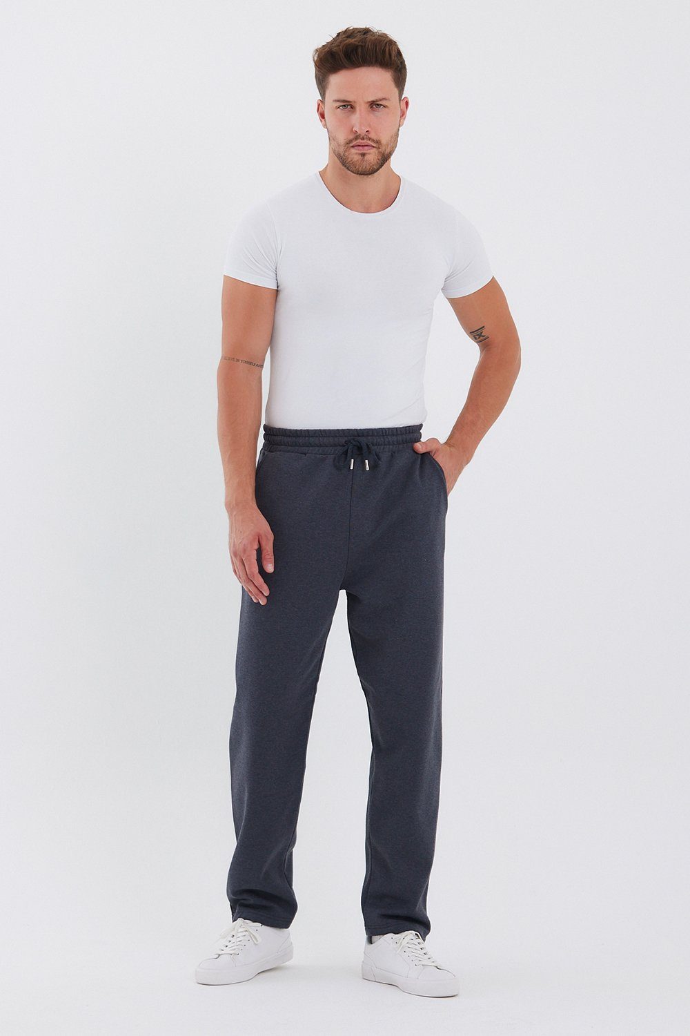 Jogginghose Herren Bequeme Sweathose, Sporthose für Alltag, Trainingshose
