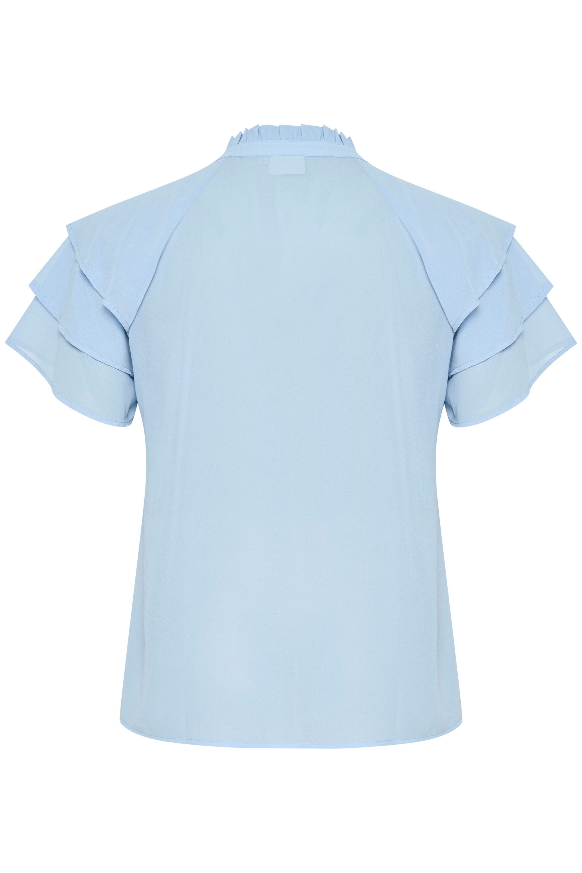 KAFFE Curve Kurzarmbluse Kurzarm-Bluse KCnima Große günstig online kaufen