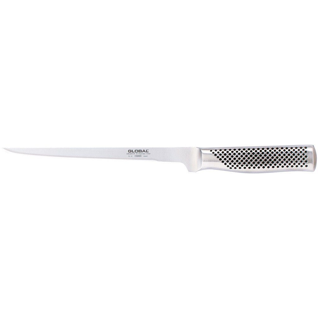 GLOBAL Ausbeinmesser Swedese Style Filetiermesser 21 cm G-41