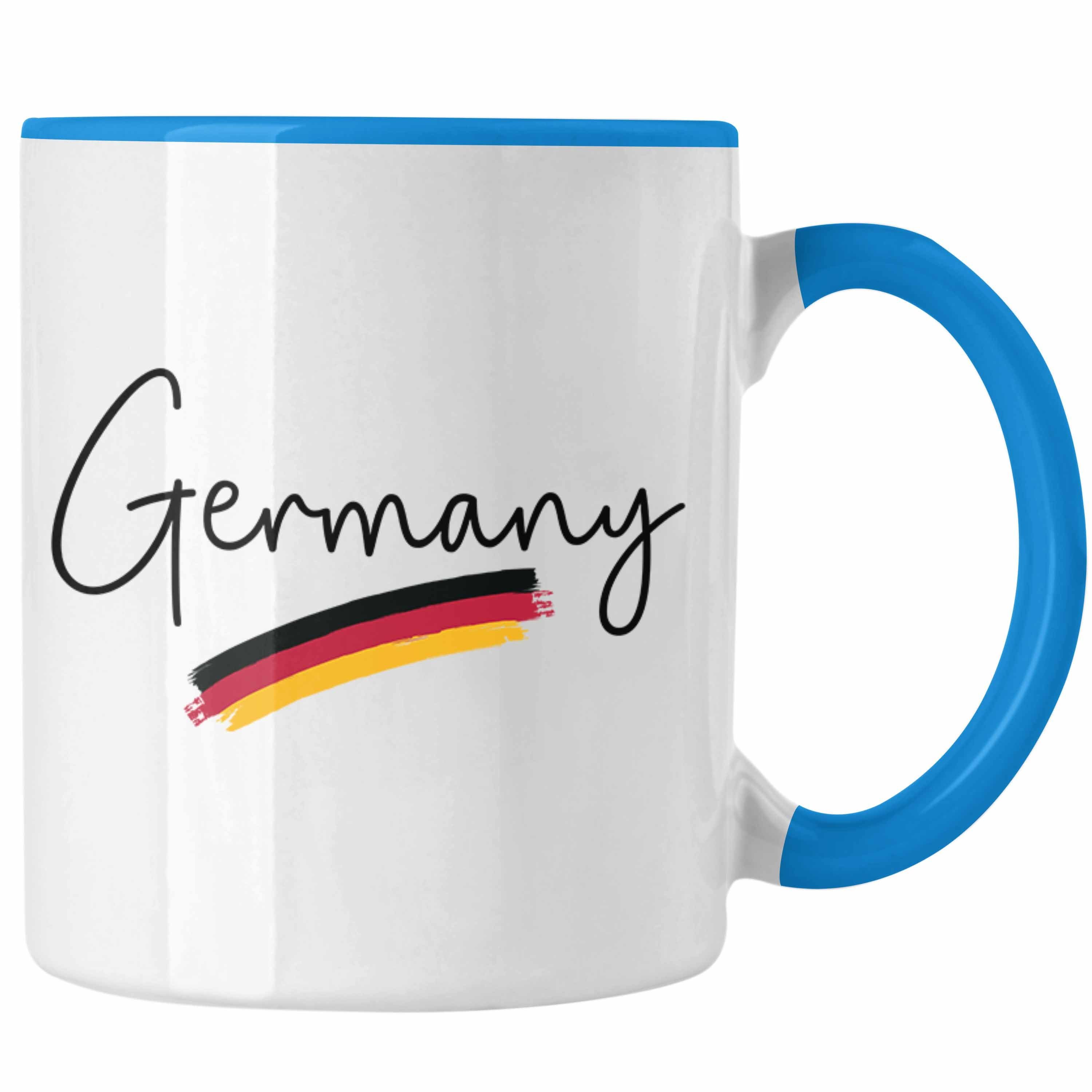 Trendation Tasse Germany Tasse Deutschland Flagge National Stolz