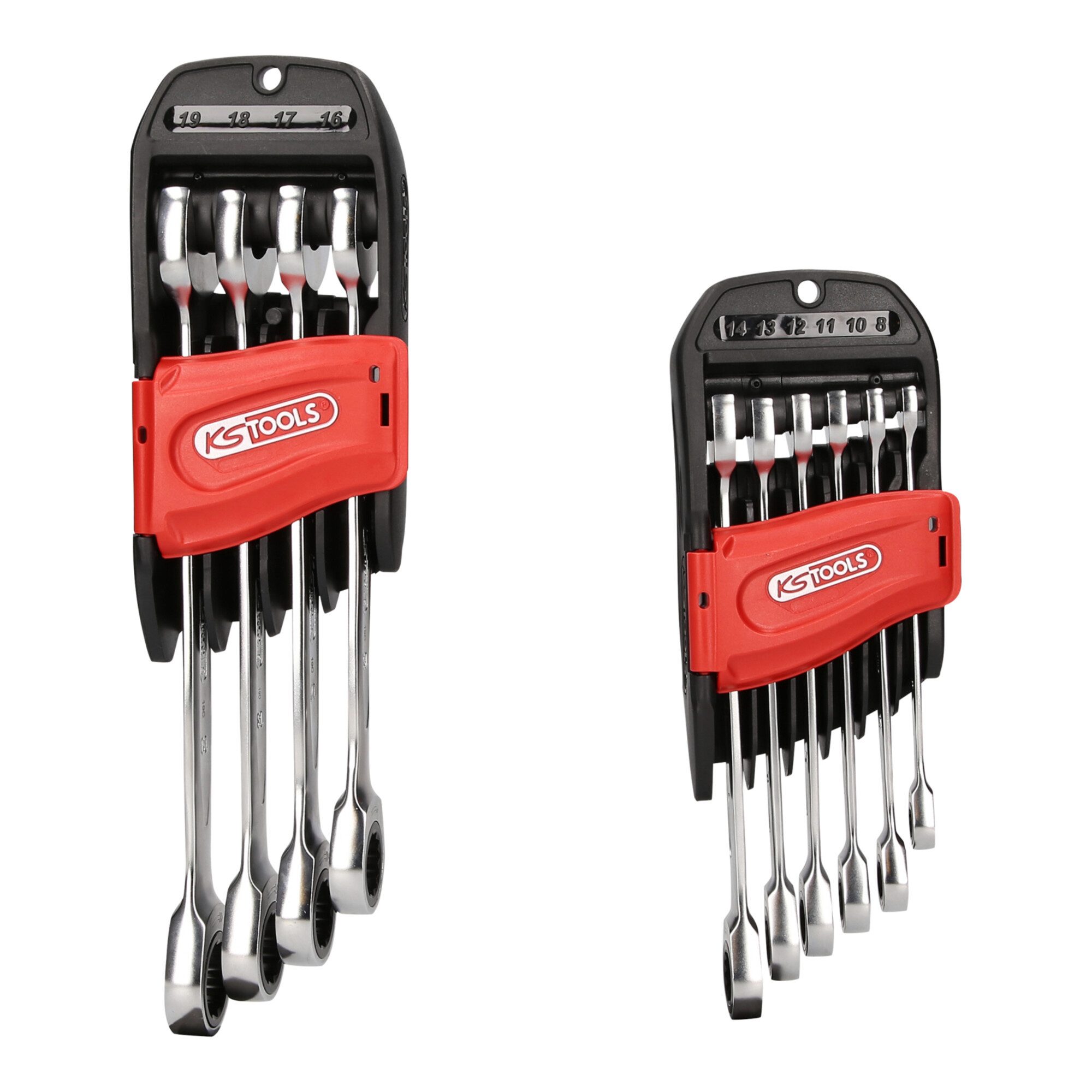 KS Tools Ratsche KS Tools GEARplus Ratschenringmaulschlüssel-Satz, 10-tlg.