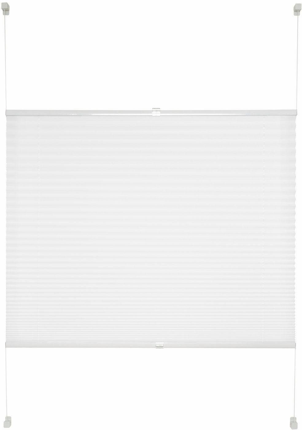 Good Life Plissee Allegra, verdunkelnd, ohne Bohren, Klemmfix, Fixmaß günstig online kaufen