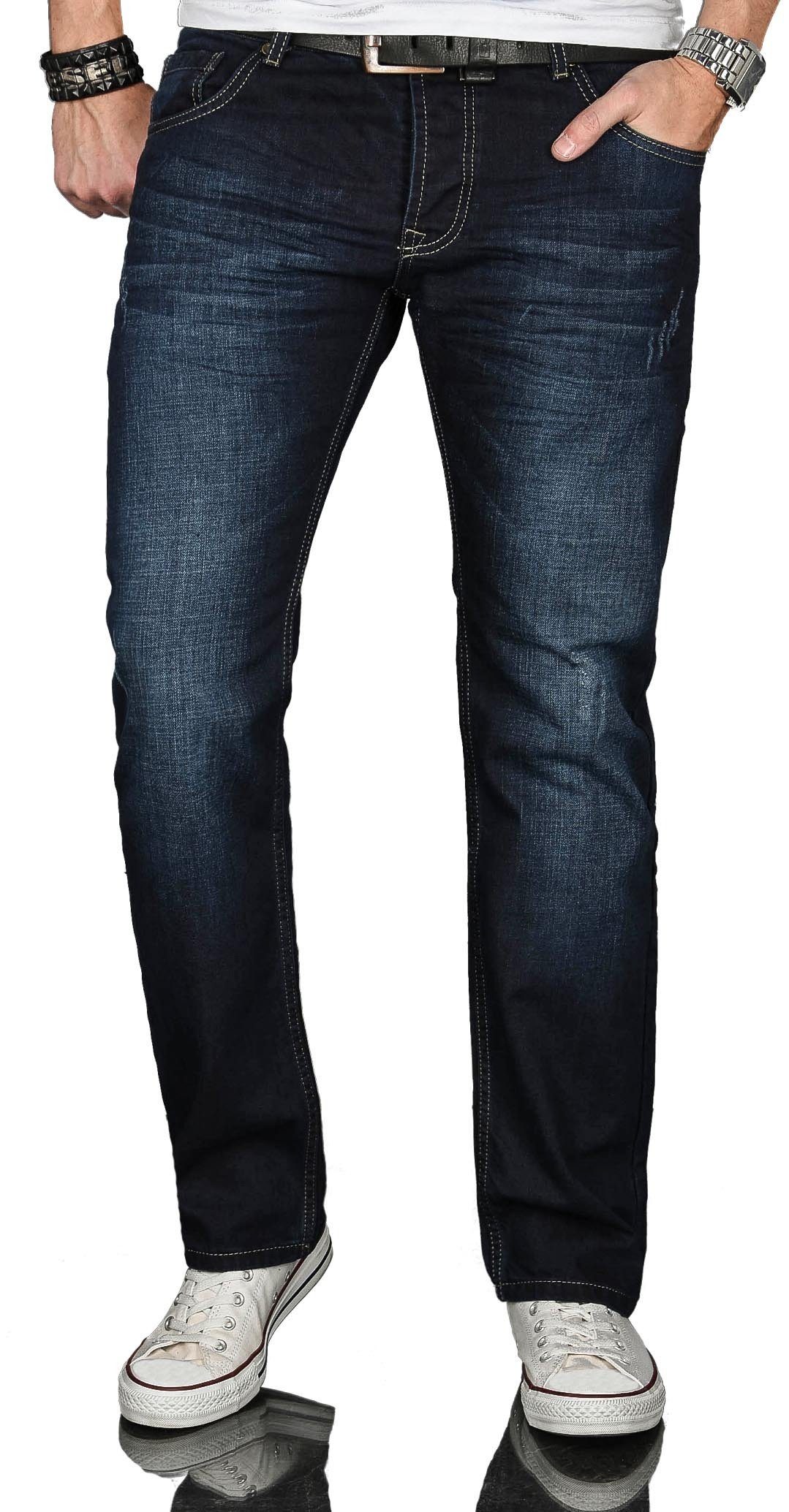 Alessandro Salvarini Regular-fit-Jeans "ASJulio" mit geradem Bein günstig online kaufen