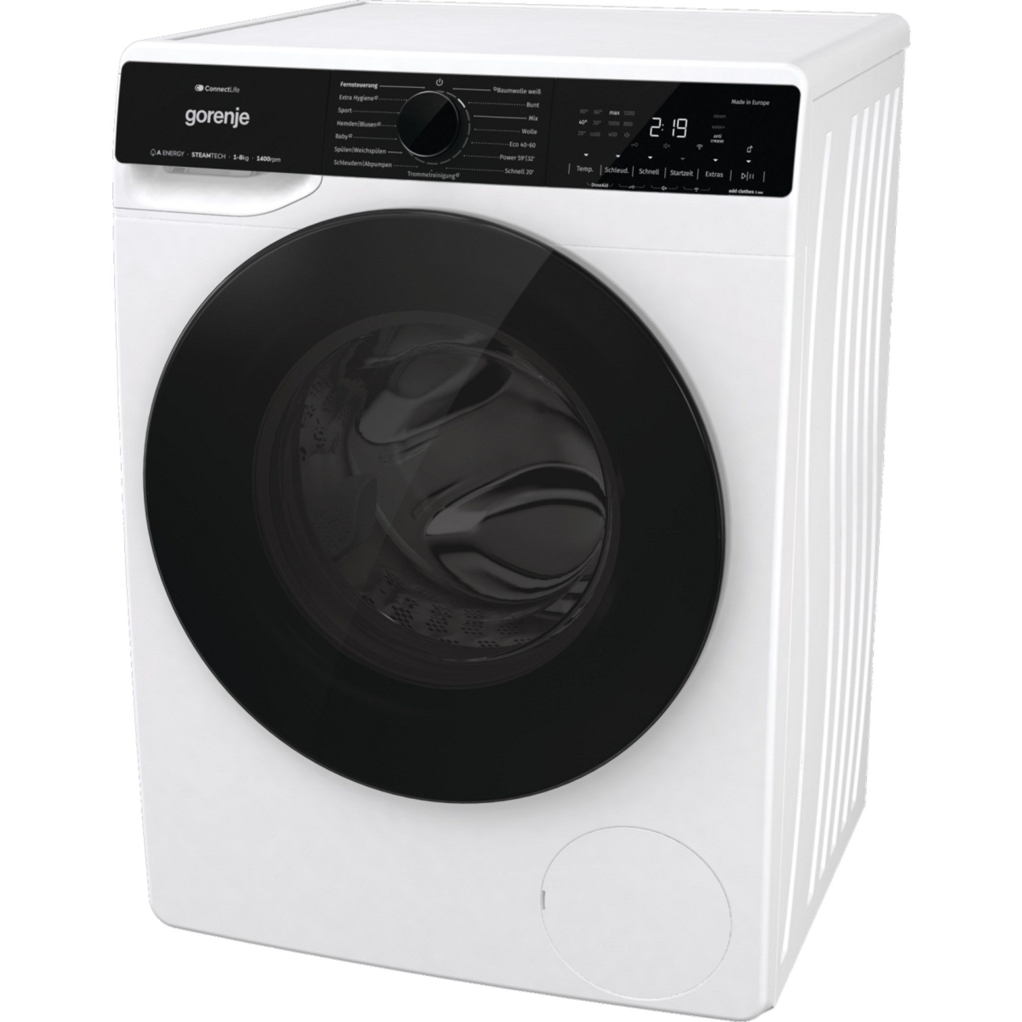 GORENJE Waschmaschine WPNA84A2TS, 8 kg, 1400 U/min