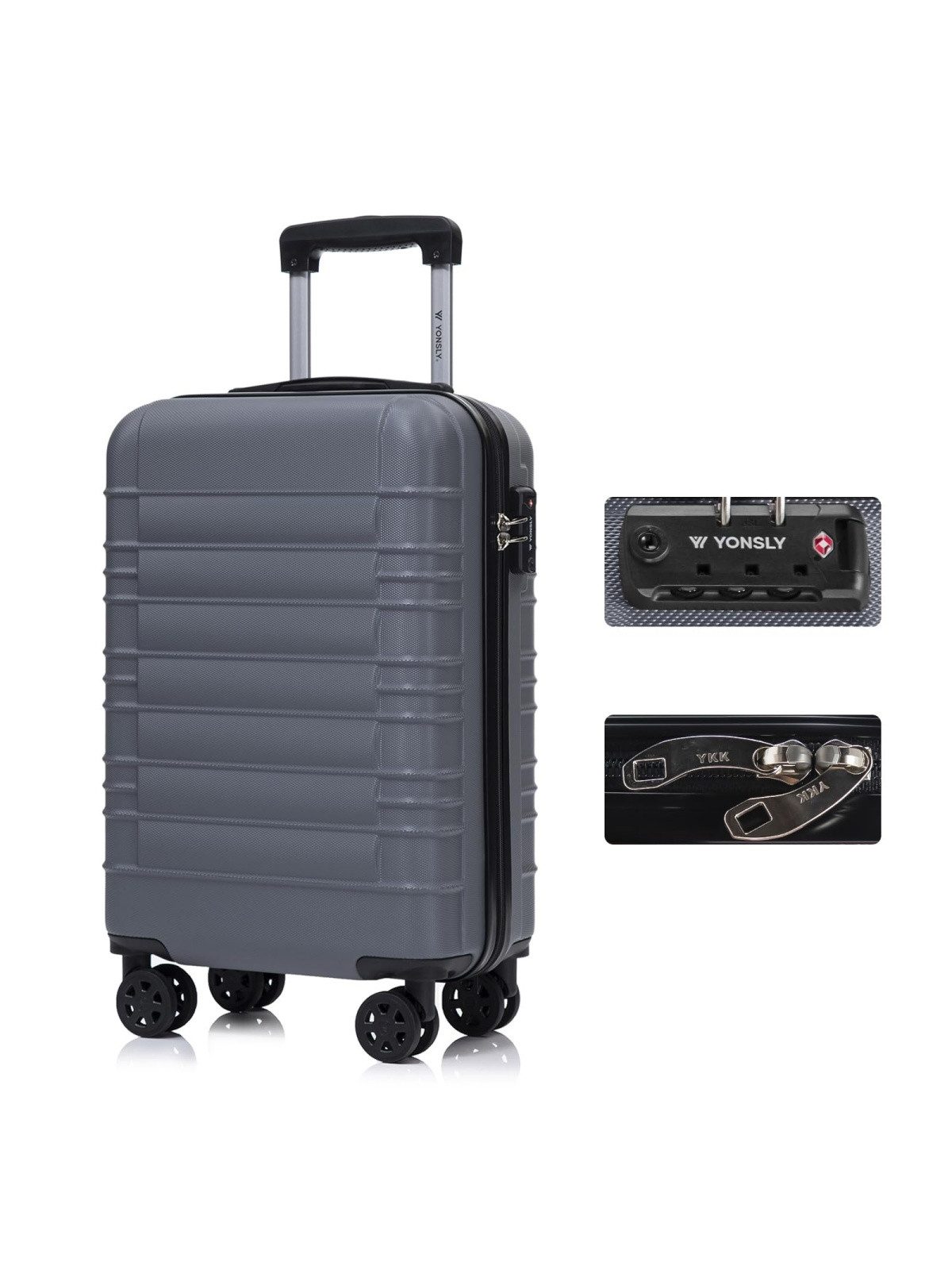 Koffer Reisekoffer ABS-Hartschalenkoffer Trolley Kabinenkoffer Rollkoffer