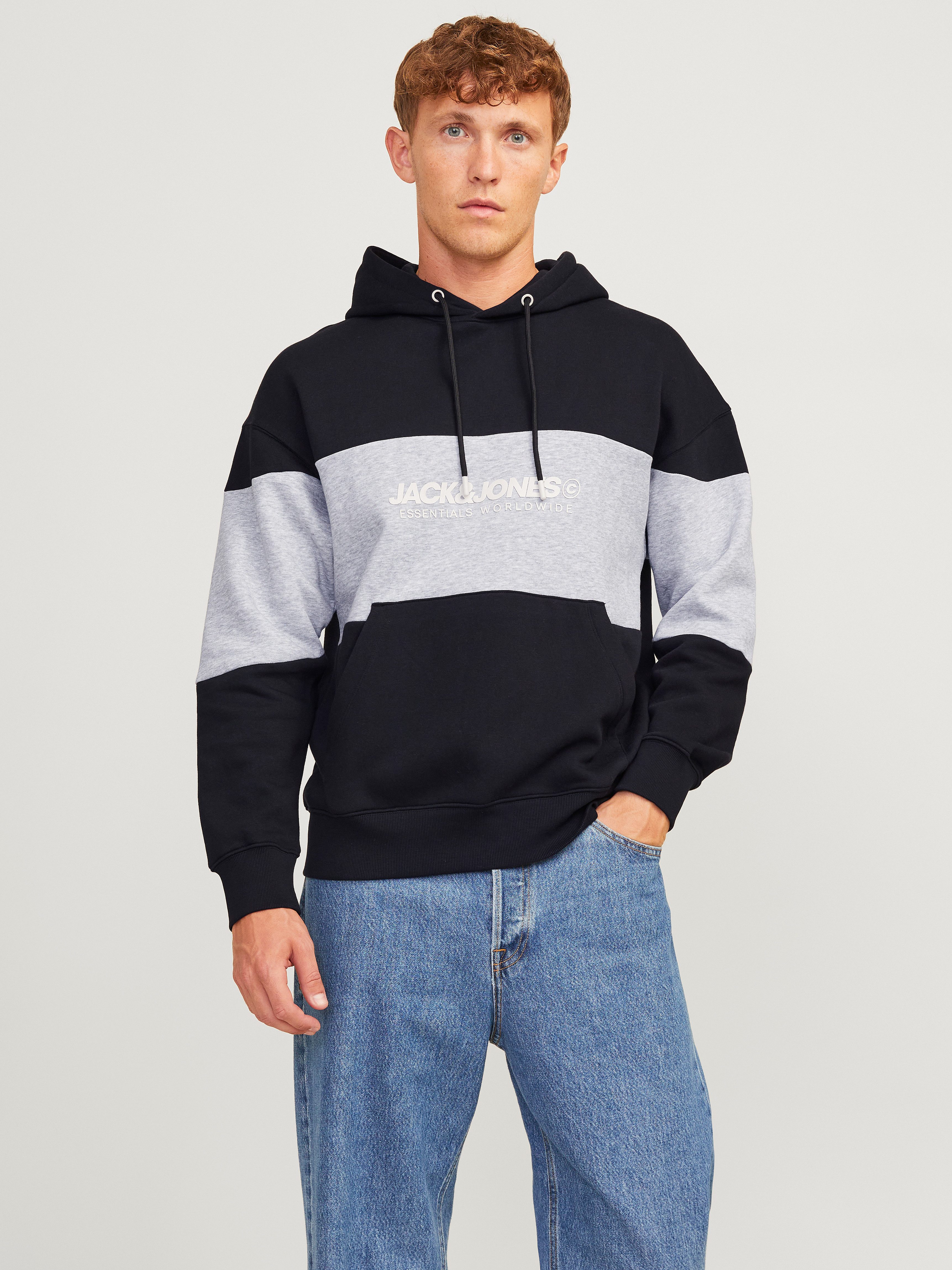 Kapuzensweatshirt JJELEGACY BLOCKING SWEAT HOOD NOOS