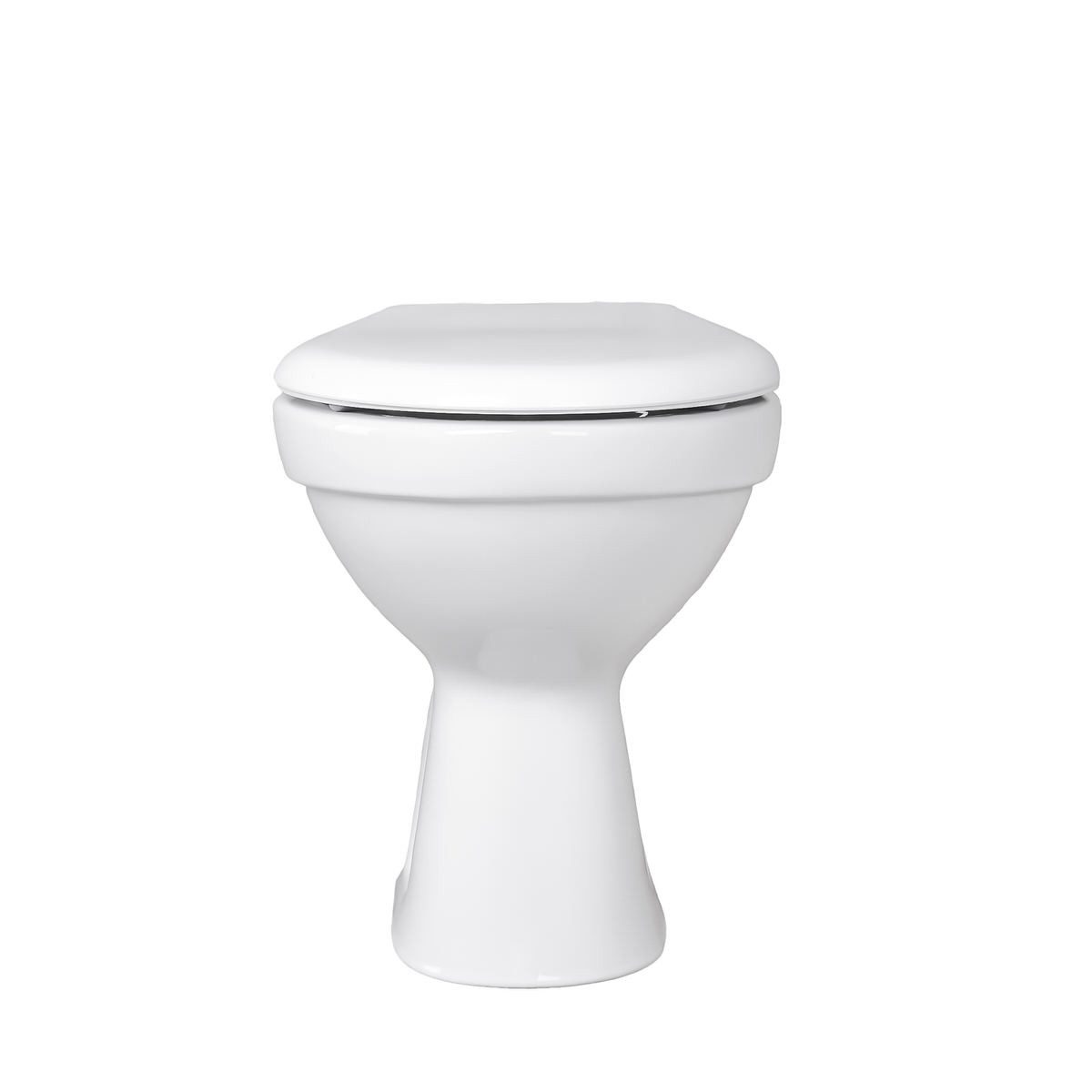 Belvit Tiefspül-WC BV-SW5001-T+BV-D0400, Belvit Dusch WC mit Bidet Funktion – Standtoilette mit Taharet