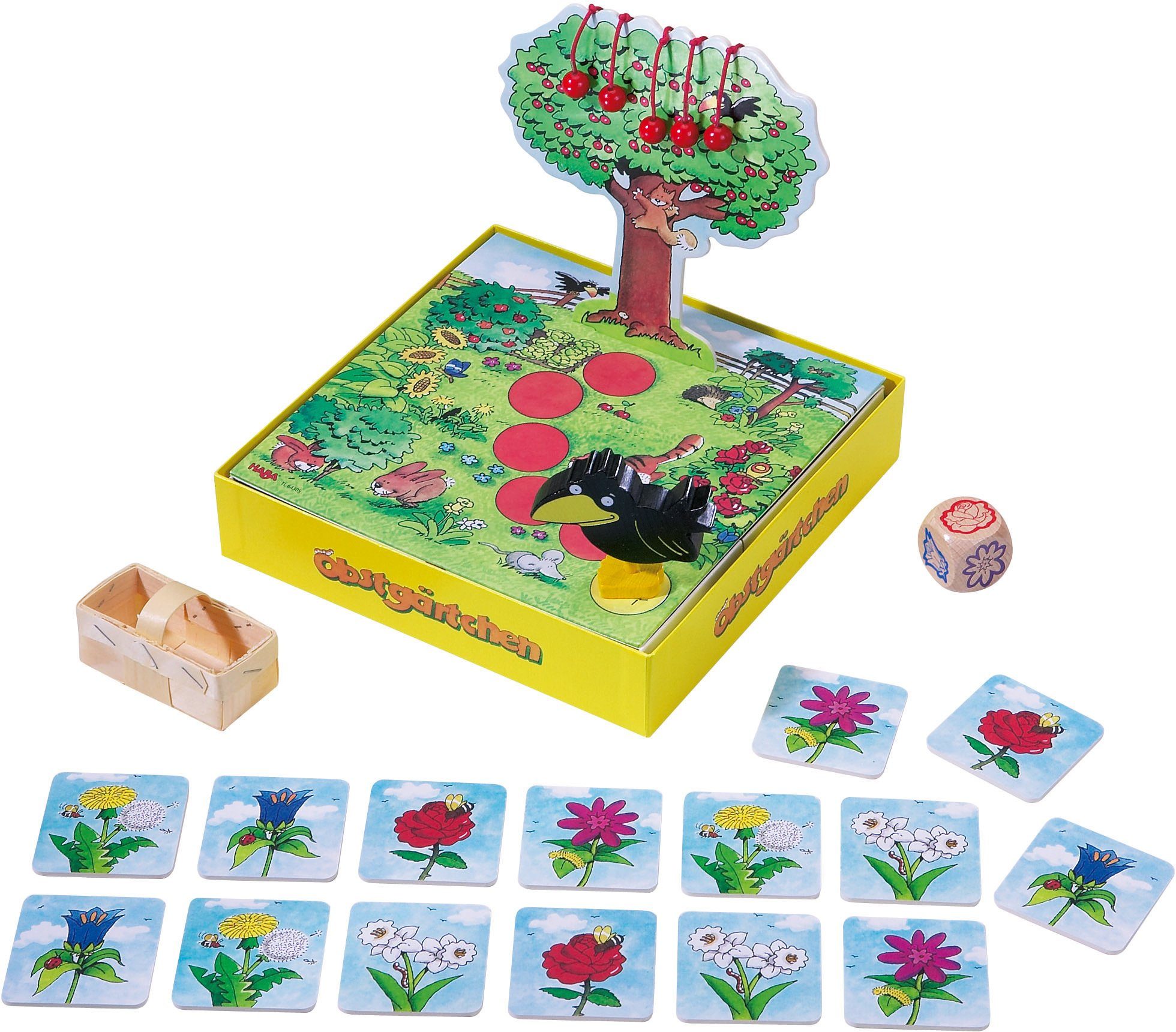 Haba Spiel Obstgärtchen, Kinderspiel, Made in Germany