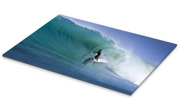 Posterlounge Acrylglasbild Paul Kennedy, Surfen im Traum Welle, Badezimmer Maritim Fotografie