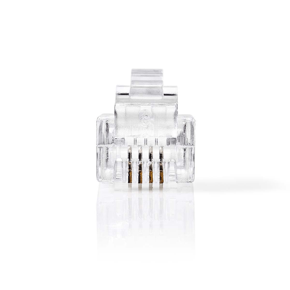 DSIT Netzwerkstecker RJ11 Telefonstecker - 4-Pol - 10 stück