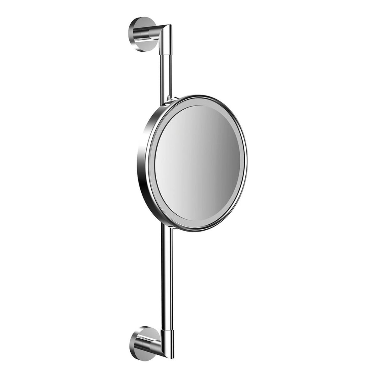 Frasco Kosmetikspiegel LED-Wand-Kosmetikspiegel höhenverstellbar, Ø203mm, Spiralkabel, 3-fach