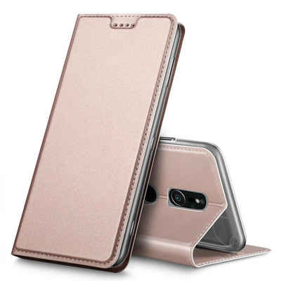 CoolGadget Handyhülle Magnet Case Handy Tasche für Sony Xperia XZ3 6 Zoll, Hülle Klapphülle Ultra Slim Flip Cover für Sony XZ3 Schutzhülle