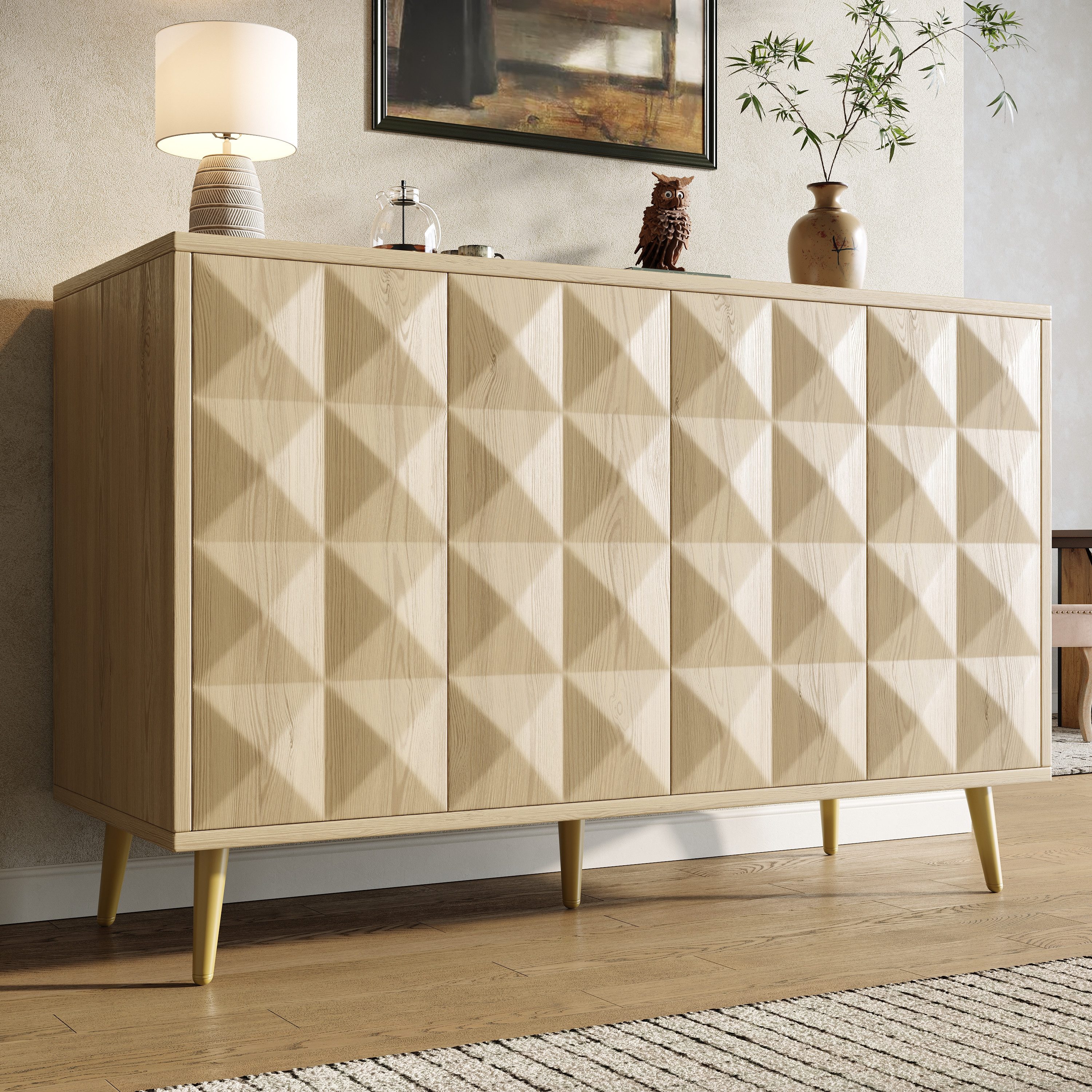 Flieks Sideboard (1 St., 120×35×78cm, mit günstig online kaufen