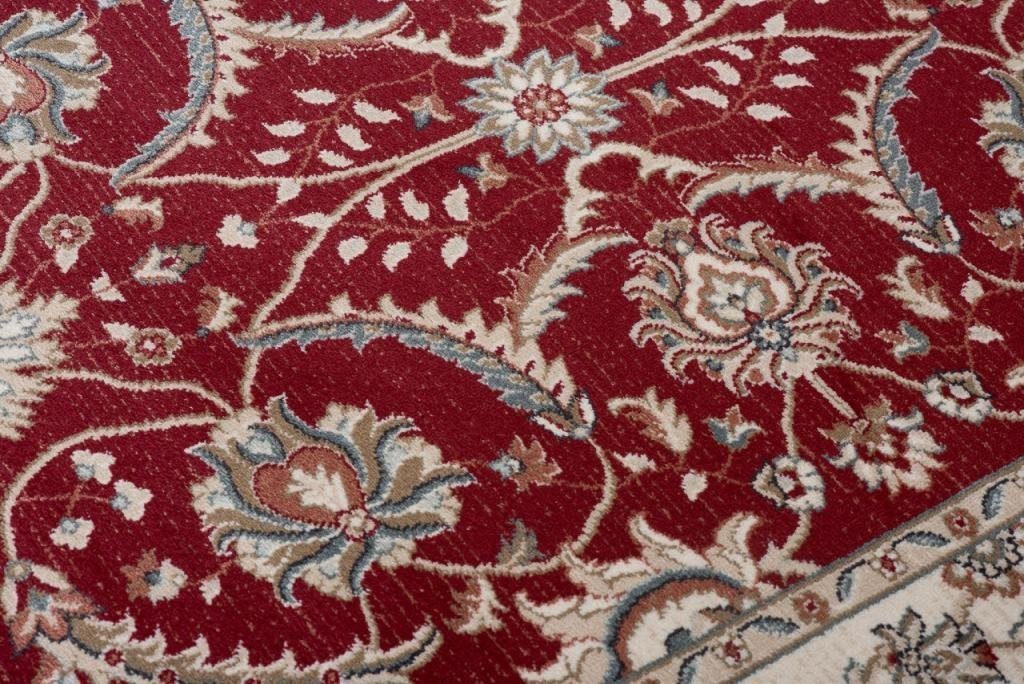 Mazovia Orientteppich Oriente Teppich - Traditioneller Teppich Orient Rot, 60 x 100 cm, Geeignet für Fußbodenheizung, Pflegeleicht, Wohnzimmerteppich