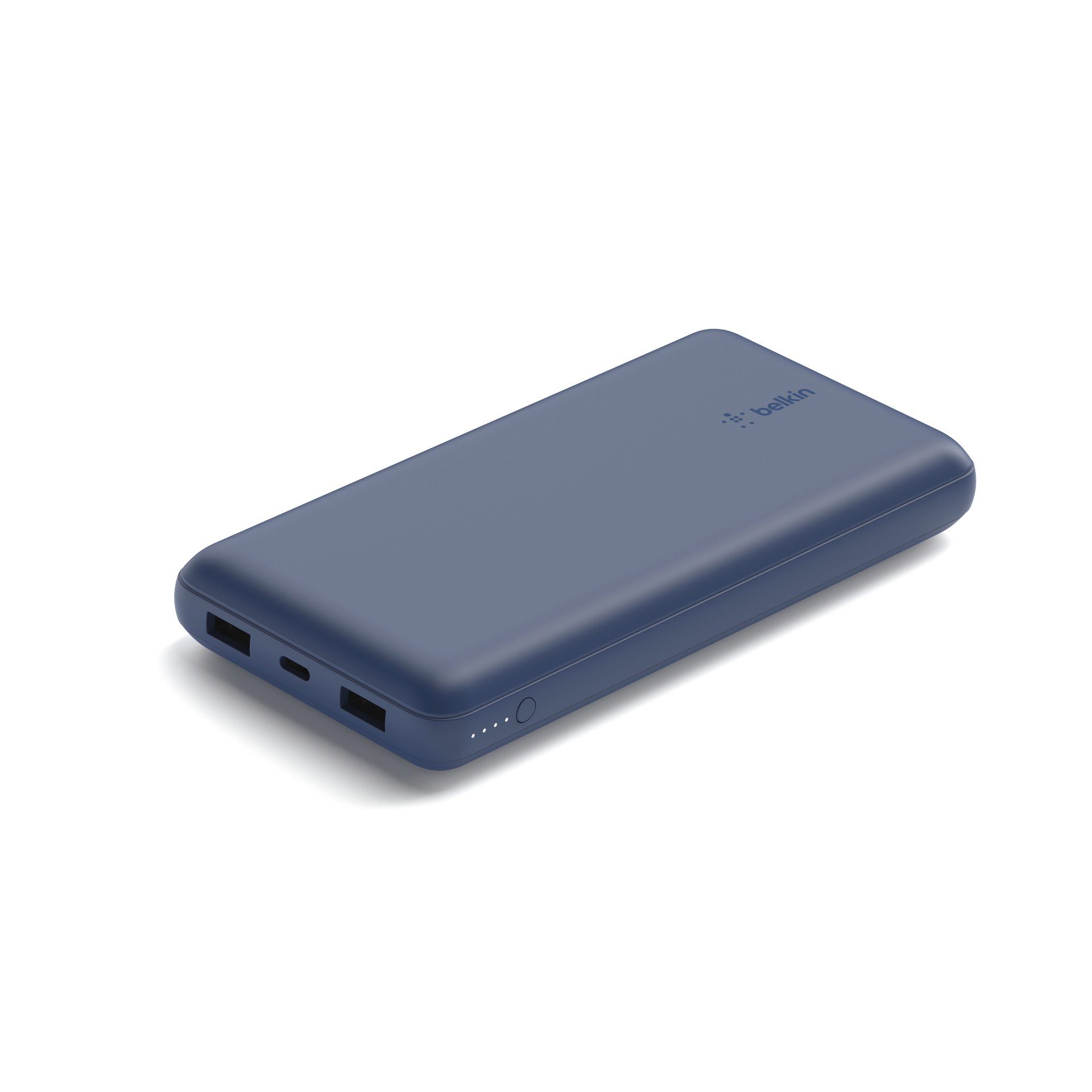 2x Belkin USB-C, Laden 15 von Powerbank, zu 20.000mAh Powerbank bis 78 blau Stunden 1x zum 3 BoostCharge Power für USB-A, Watt Geräten