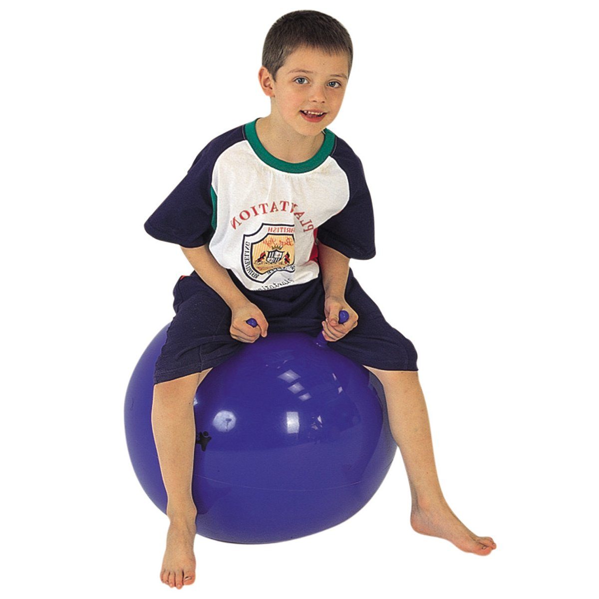 Motorikschleife Sprungball/Hüpfball, groß, 55 cm