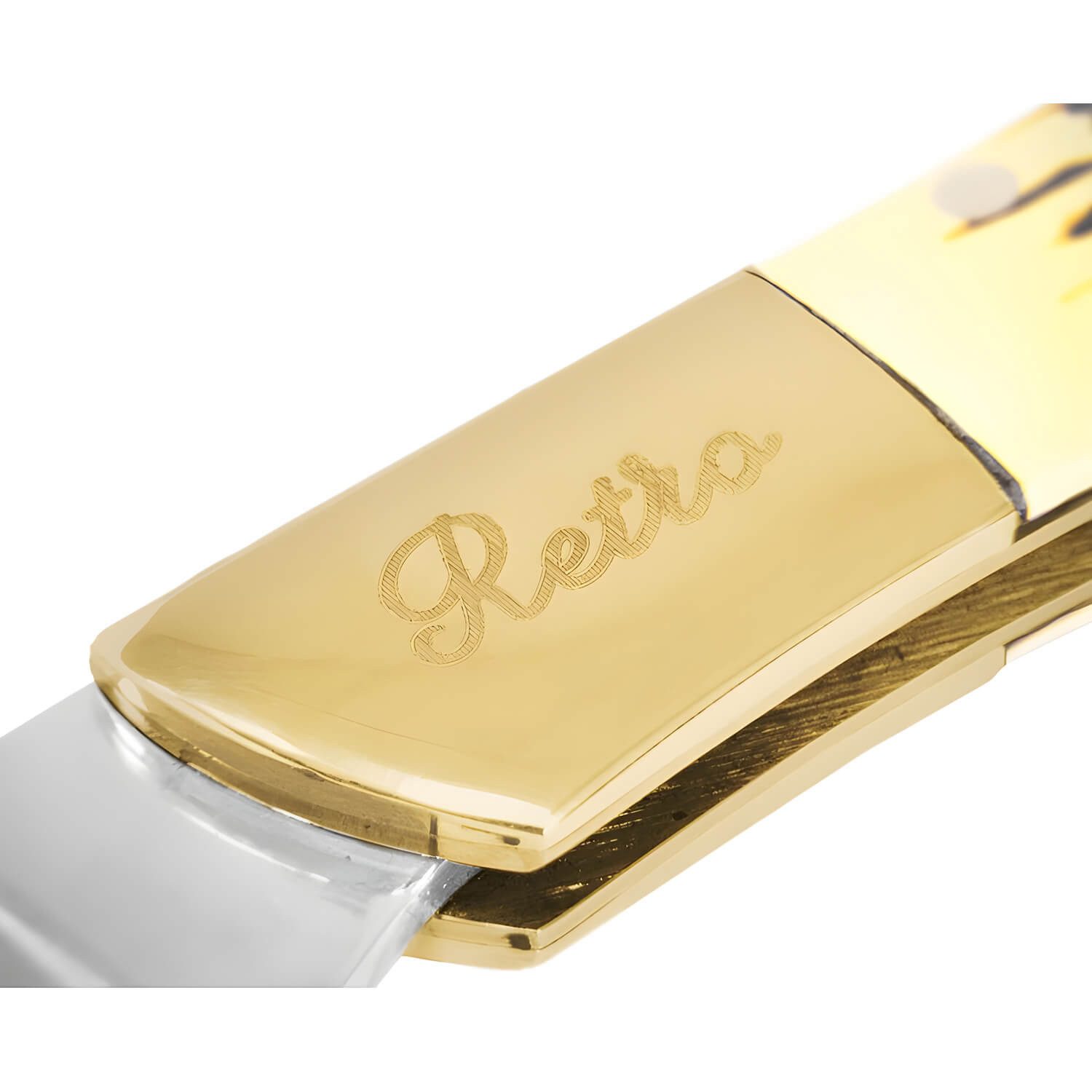 Delphin.sk Anglermesser Delphin Klappmesser Retro Edelstahl