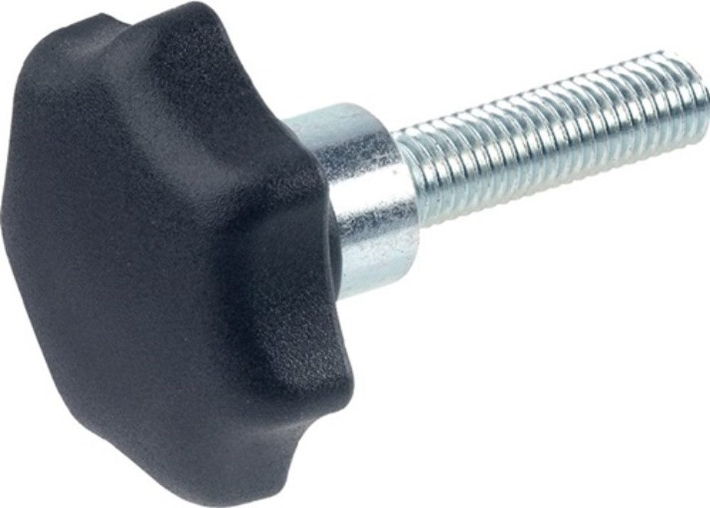 Ganter Griff 25er Pack 6336.4-ST-40-M8-30 Sterngriff GN 6336.4 Sterngriffschraube K