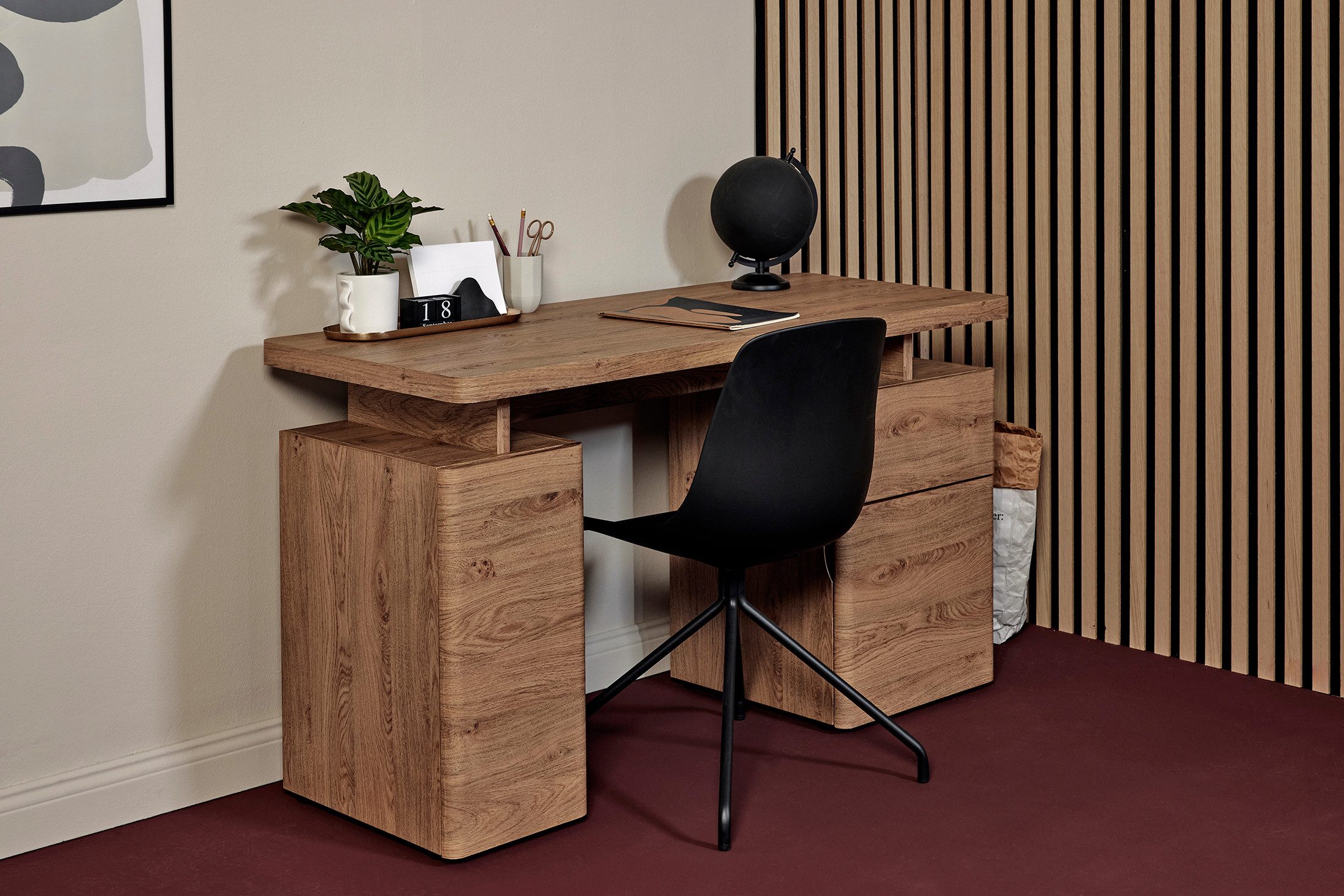 Jahnke Schreibtisch CU-LIBRE 140 (1-St), Platzsparender Arbeitsplatz, mit 1 günstig online kaufen