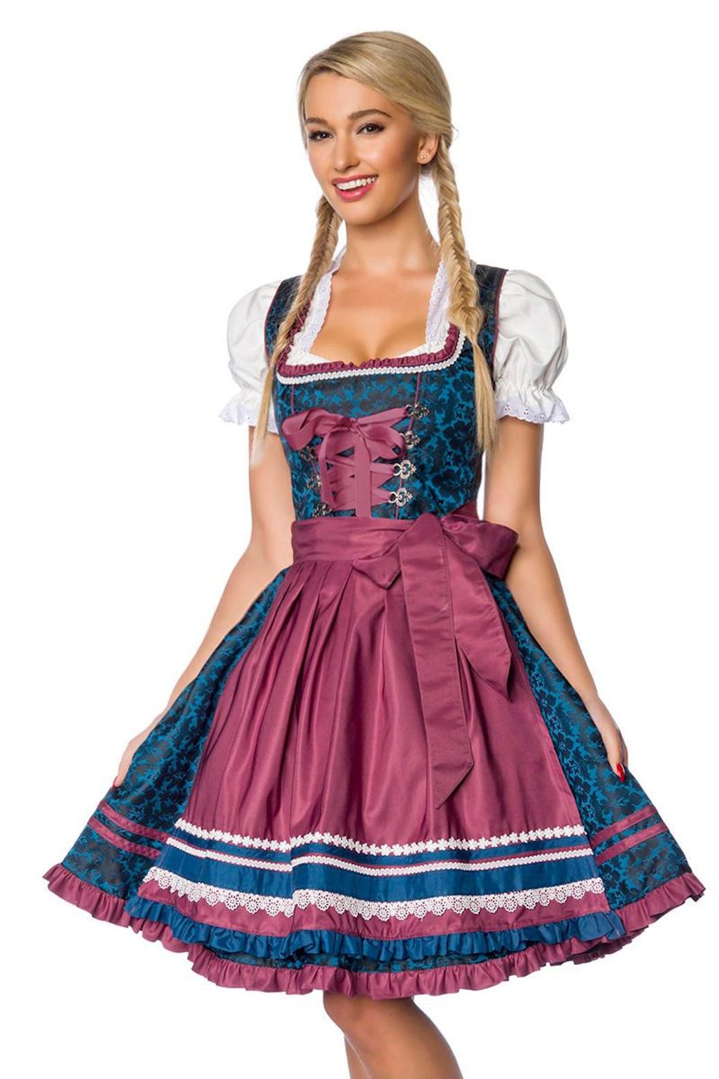 Dirndline Dirndl Premium Dirndl inkl. Schürze günstig online kaufen