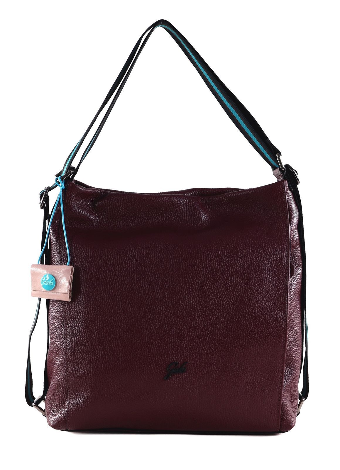 Gabs Schultertasche TG Bull Black Shoulder Bag (Set, 2-tlg), aus echtem Kalbsleder