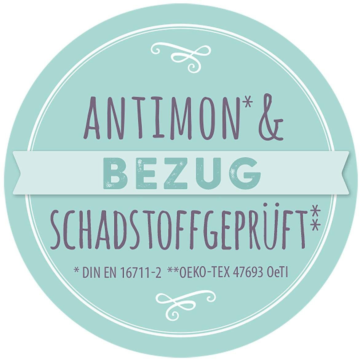 Babymatratze Kleine Matratze Sleepy, Träumeland, 5 cm hoch, oval