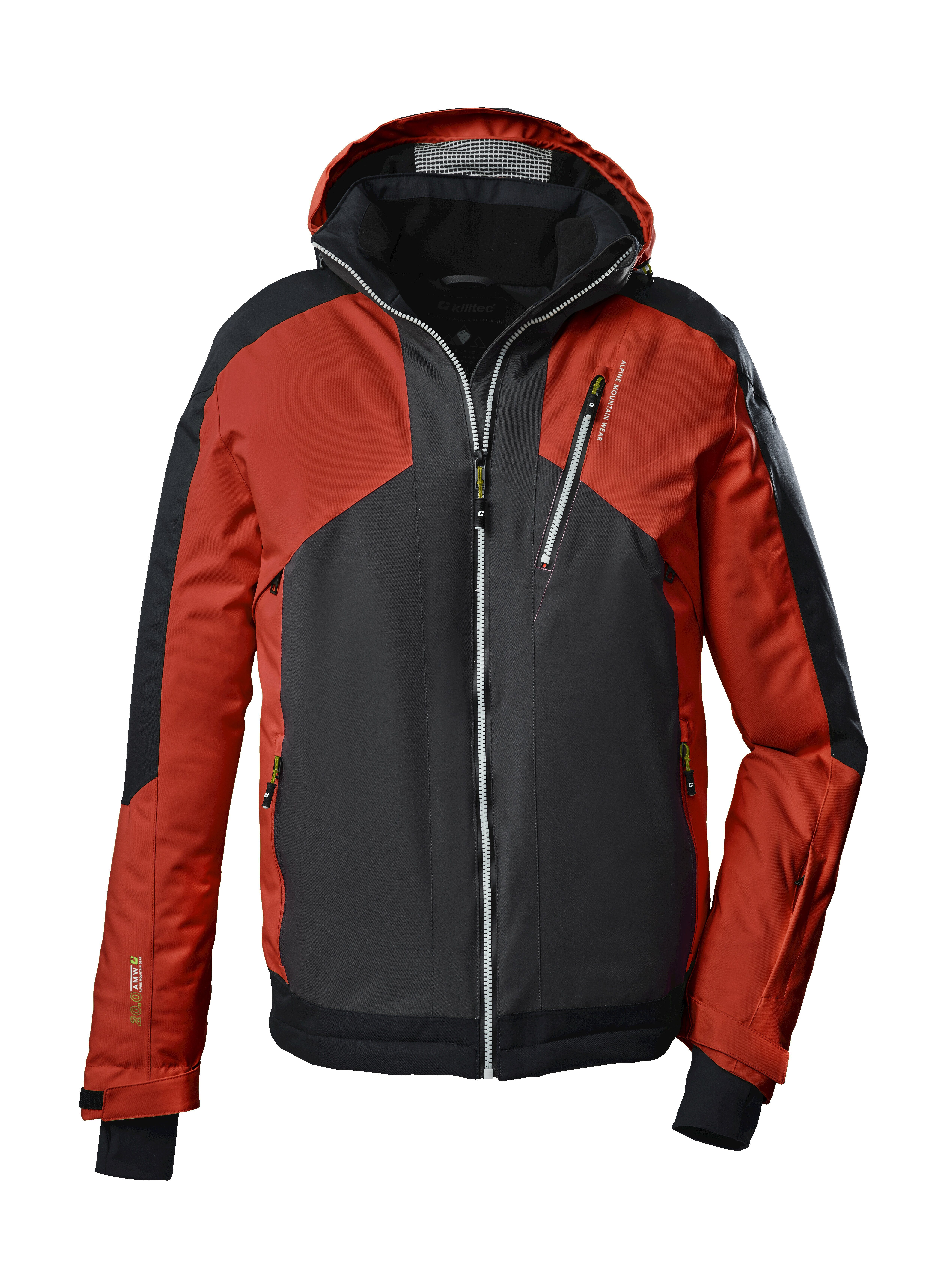 Killtec Skijacke KSW 117 MN SKI JCKT dunkelorange