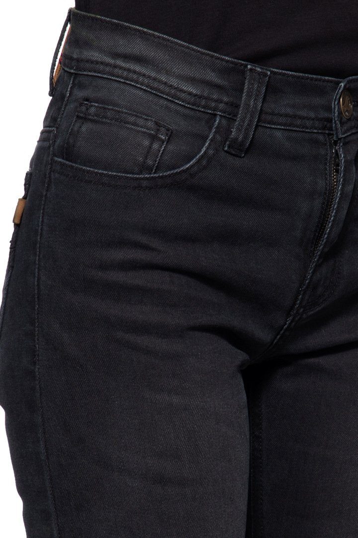 Motorradhose Queen Kerosin Motogear Black Damen Motorrad Jeans