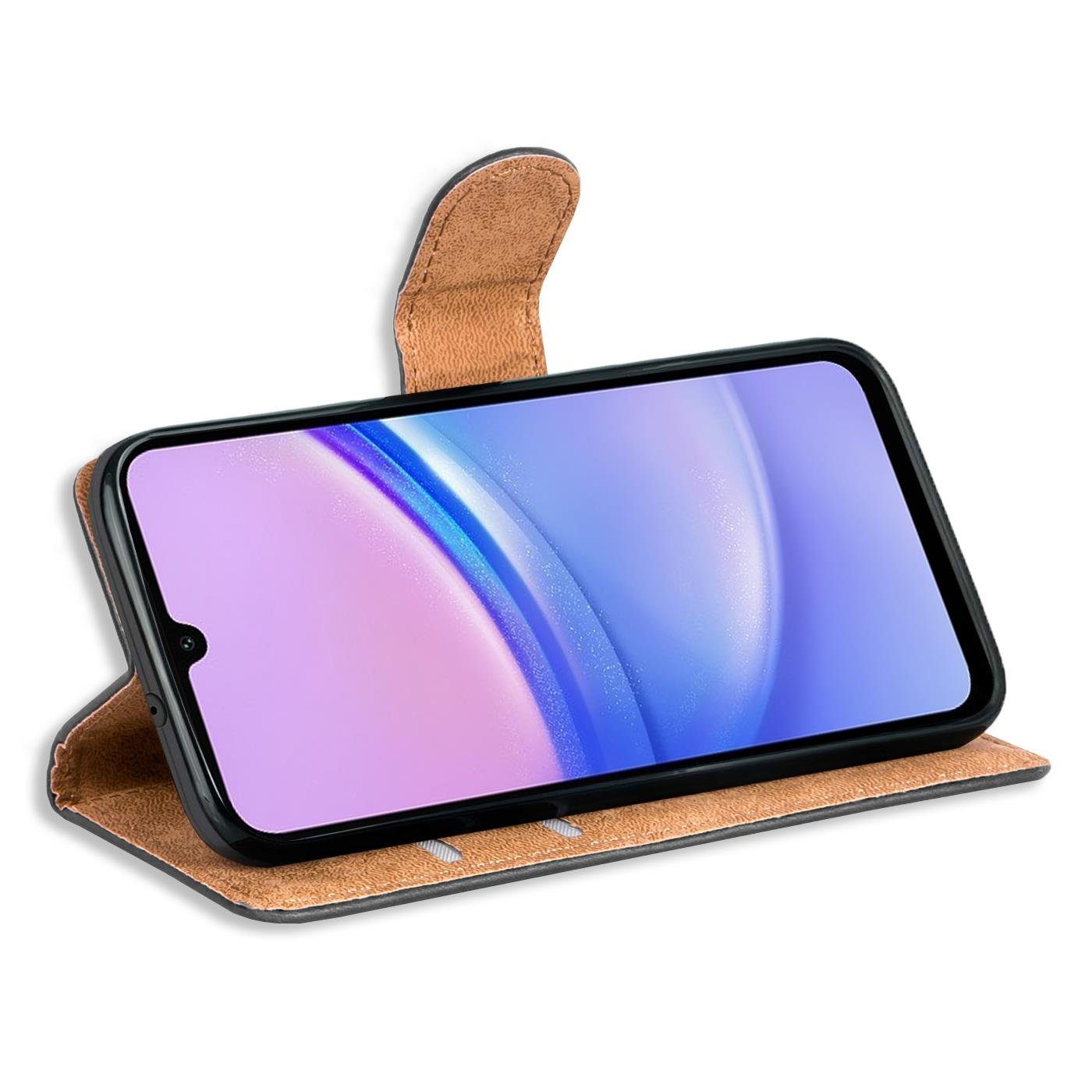 CoolGadget Handyhülle Wallet Klapp Tasche Book Case für Samsung Galaxy A15 4G / 5G 6,6 Zoll, Hülle Klapphülle Flip Cover Etui Schutzhülle – Bild 4 von 5