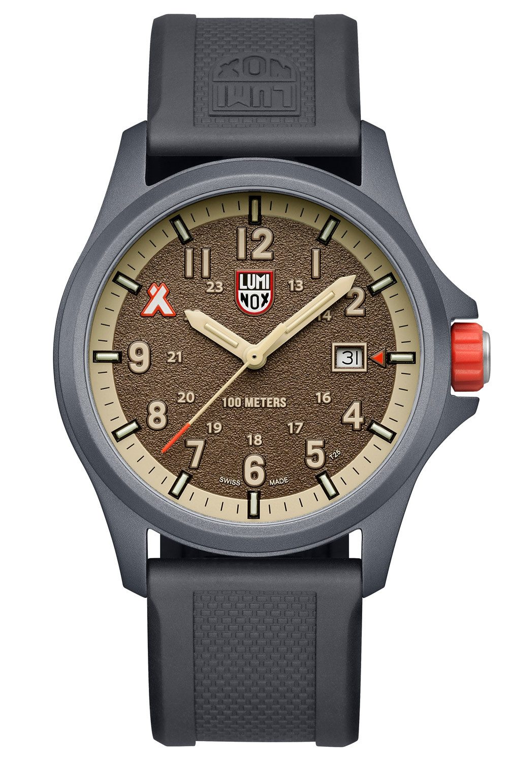 Luminox Schweizer Uhr Bear Grylls Grau