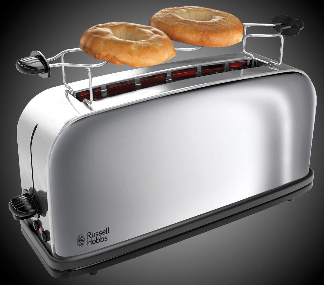 Russell Hobbs LangschlitzToaster Chester 2139056, mit extra breitem
