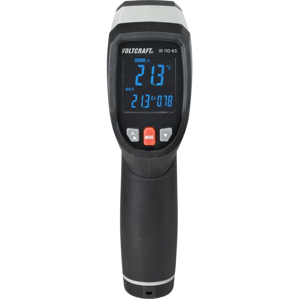0 Infrarot-Thermometer 6:1 VOLTCRAFT 110 - IR110-6S VOLTCRAFT Optik Infrarot-Präzisions-Thermometer