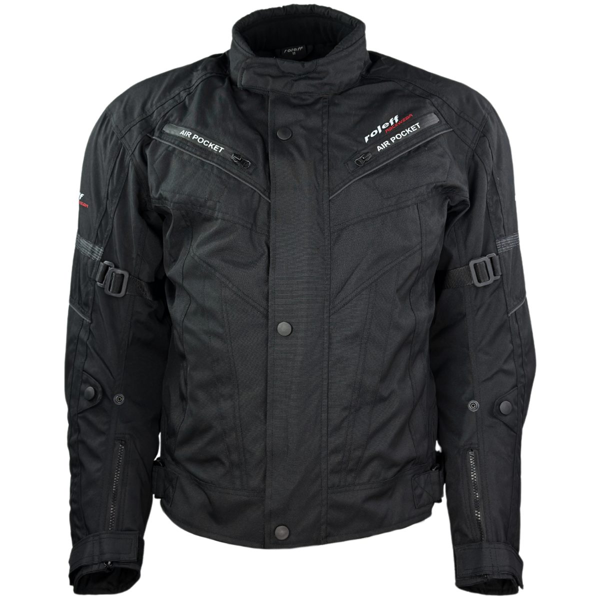 roleff Motorradjacke RO545 - Schwarz, wasserdicht, atmungsaktiv & mit Prote günstig online kaufen
