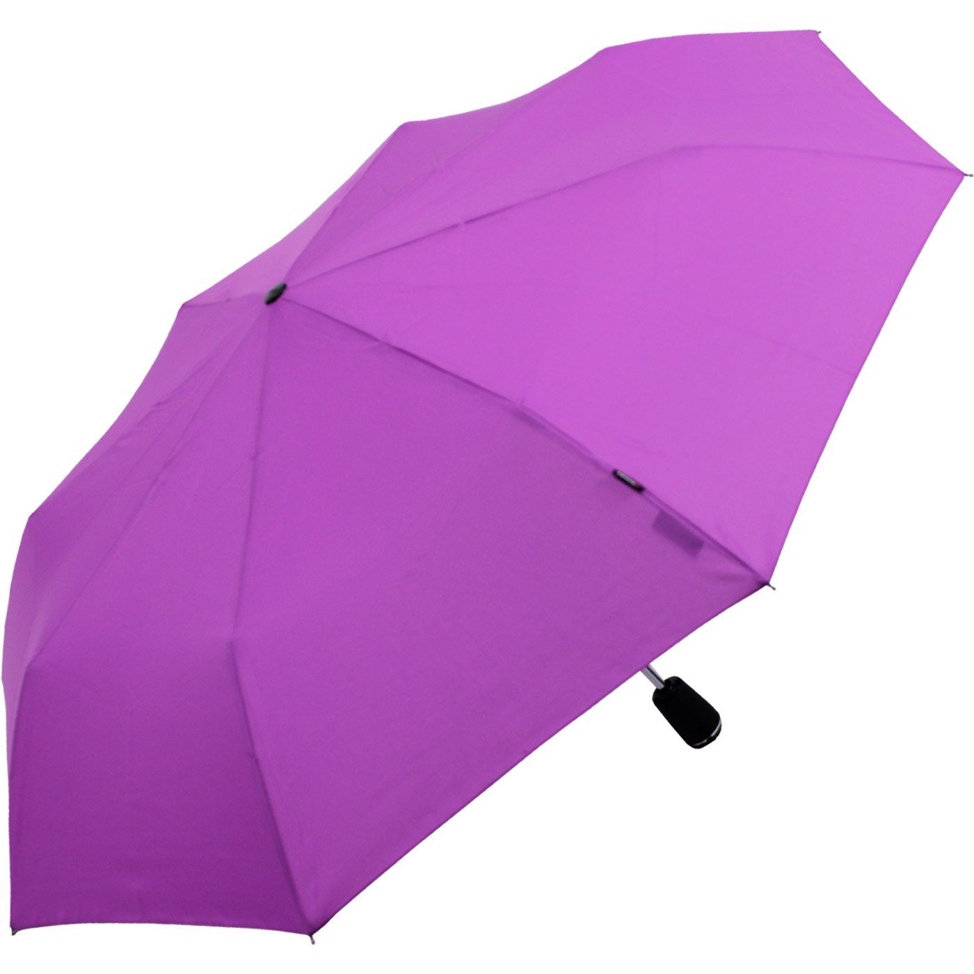 Duomatic Begleiter der mit große, Taschenregenschirm Auf-Zu-Automatik, Large Knirps® stabile lila
