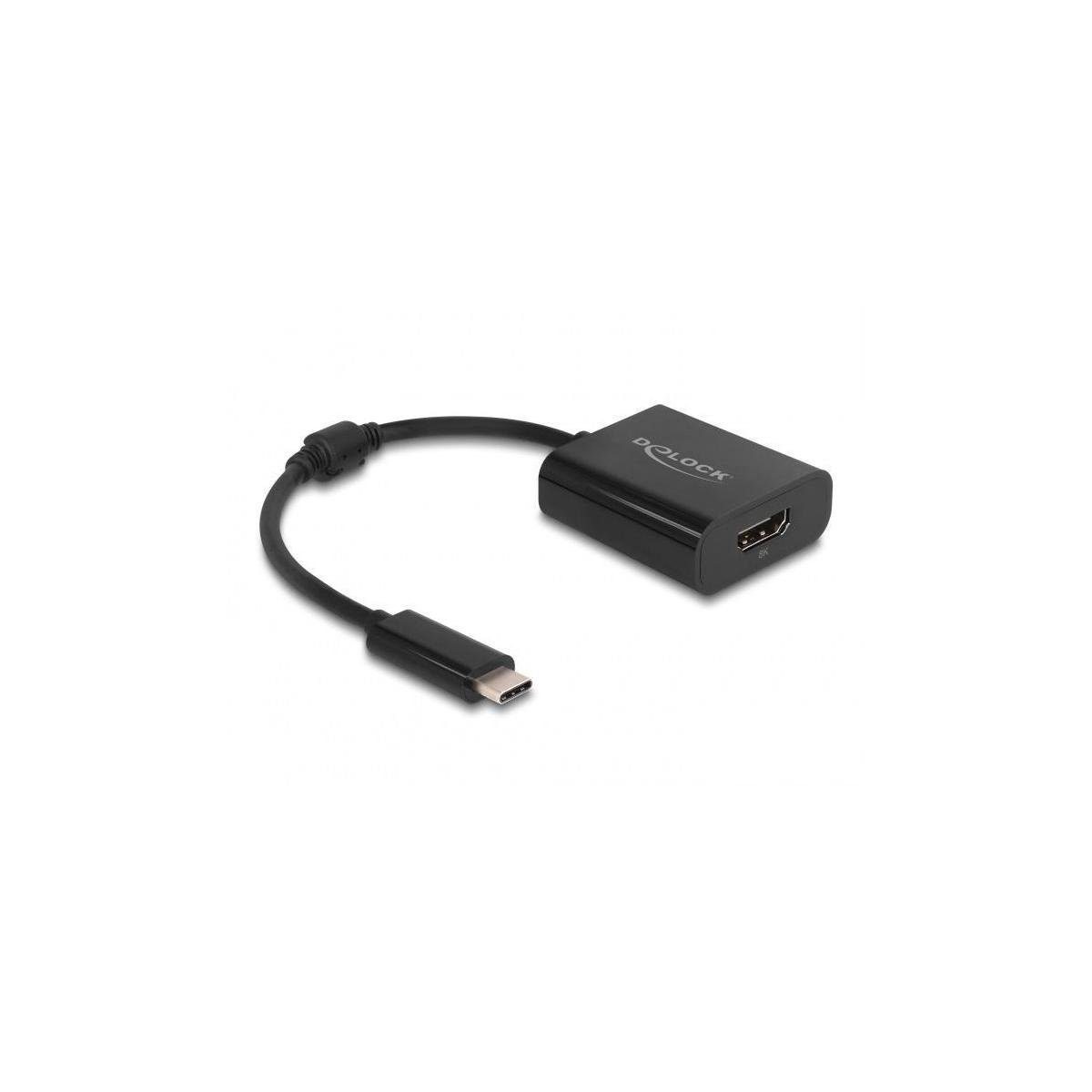 Delock USB Type-C™ Adapter zu HDMI (DP Alt Mode) 8K mit HDR... Computer-Kabel, USB C, HDMI