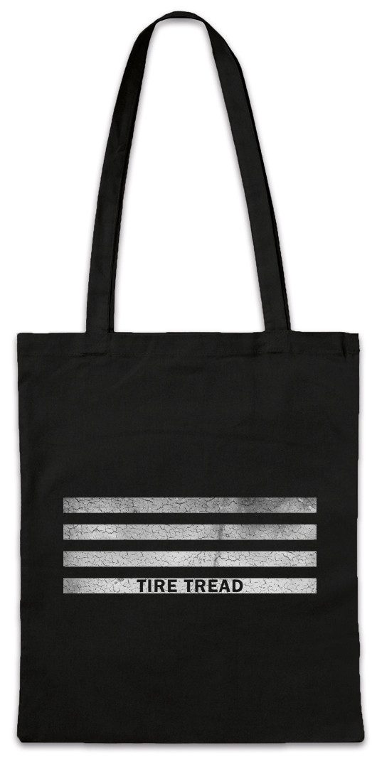 Beuteltasche Tire Tread Bars Stofftasche Race Racing Car Auto Driver Racer Biker