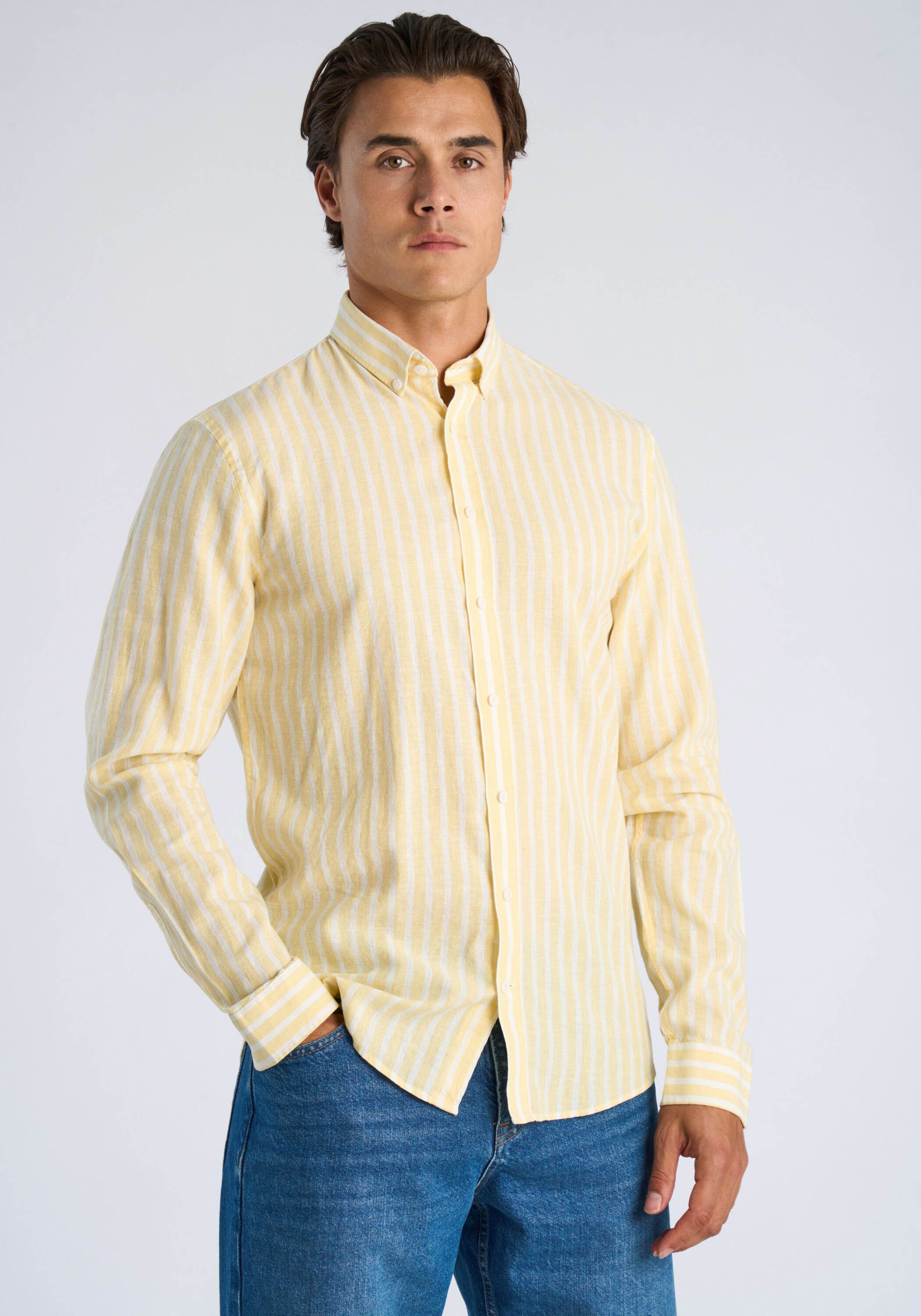 LINDBERGH Leinenhemd Leinenhemd Relaxed Fit