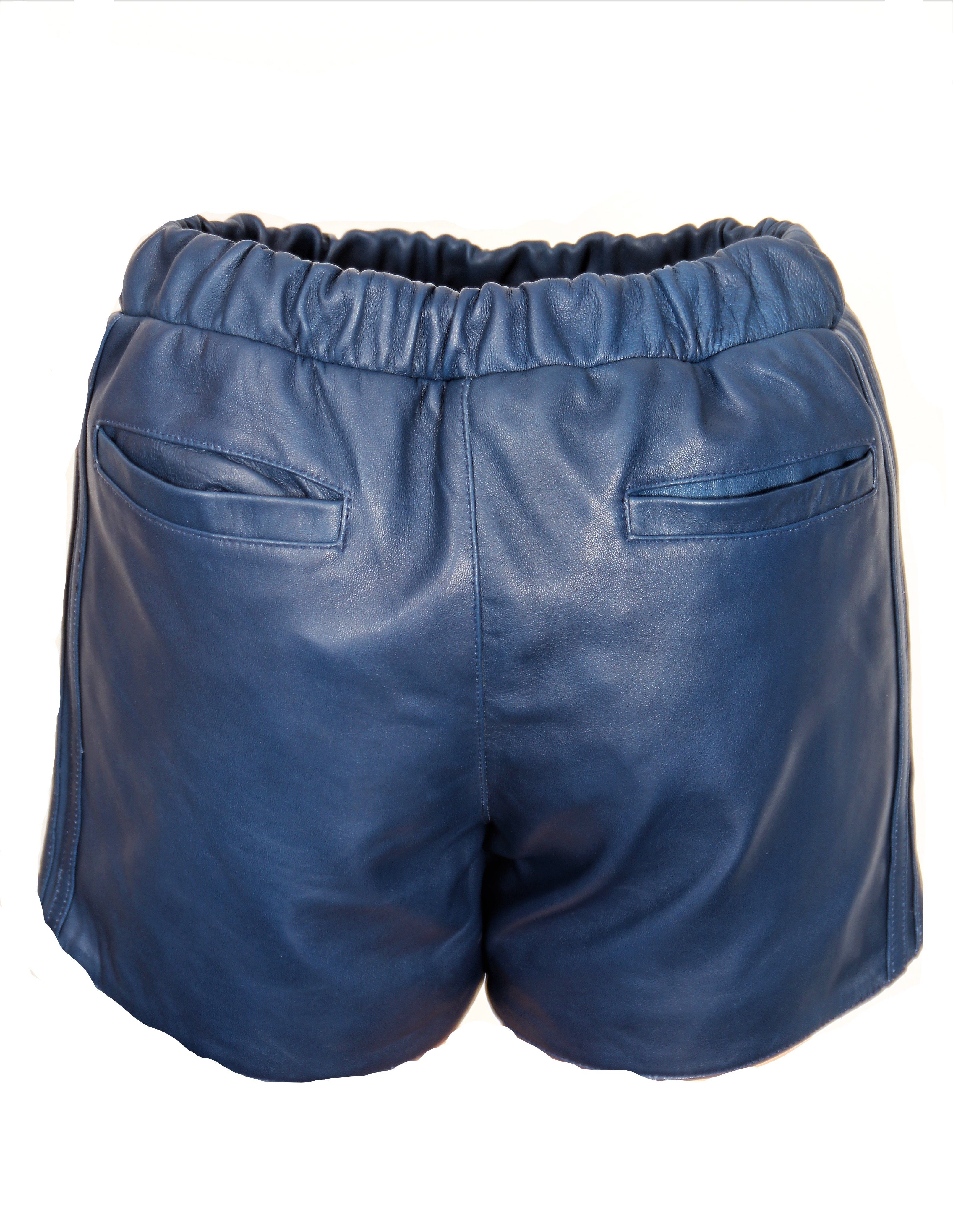 Kordelzug Yacht blau mit Be Noble Lederhose