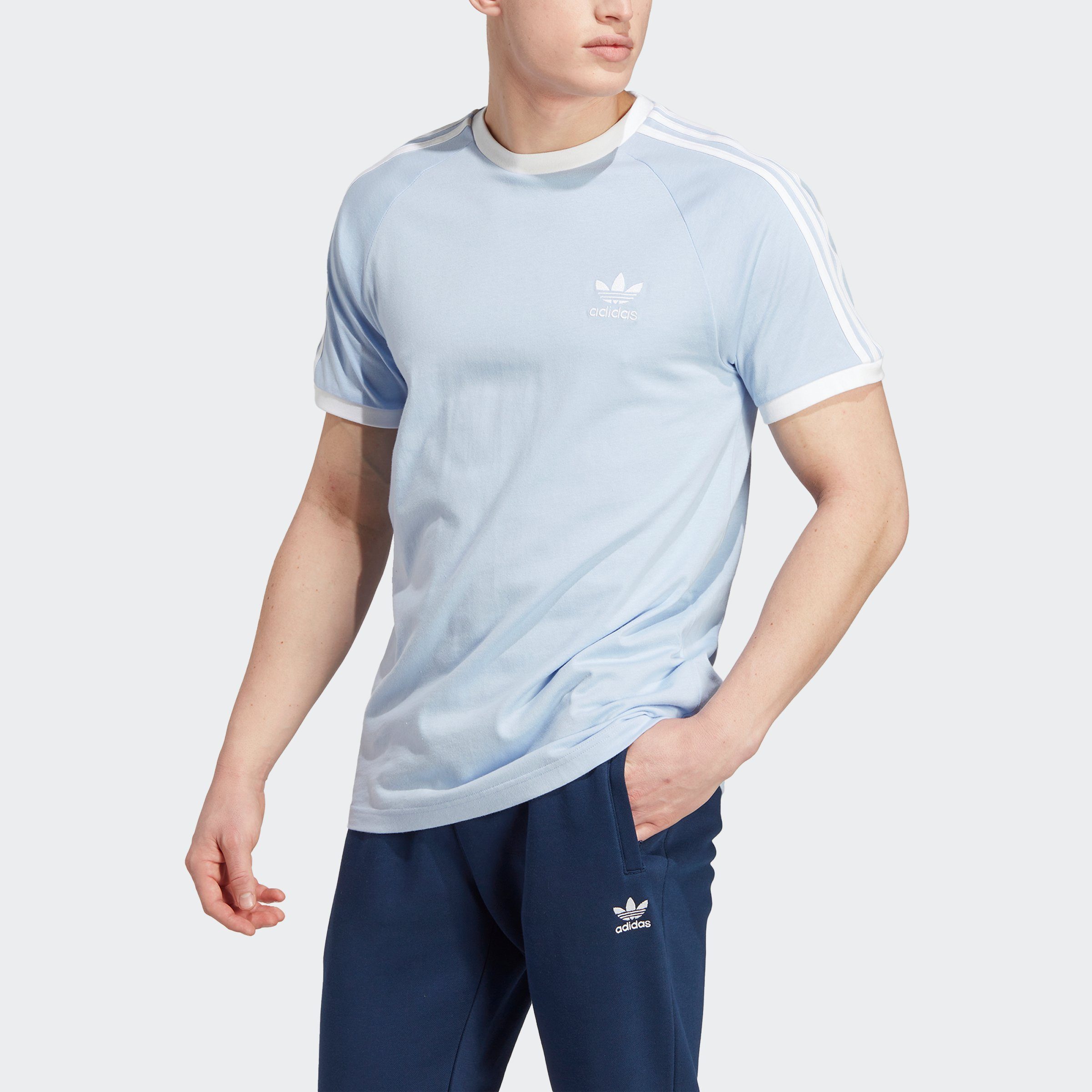 adidas Originals T-Shirt 3-STRIPES TEE Dawn Blue